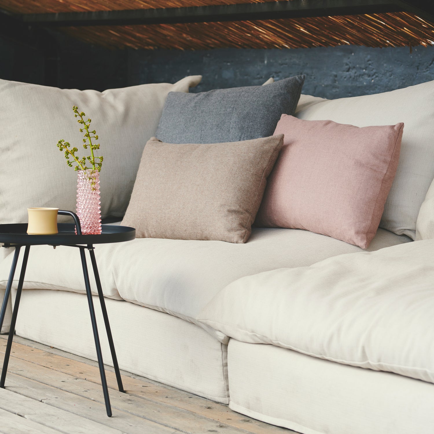 Cushions are like the cherry on top