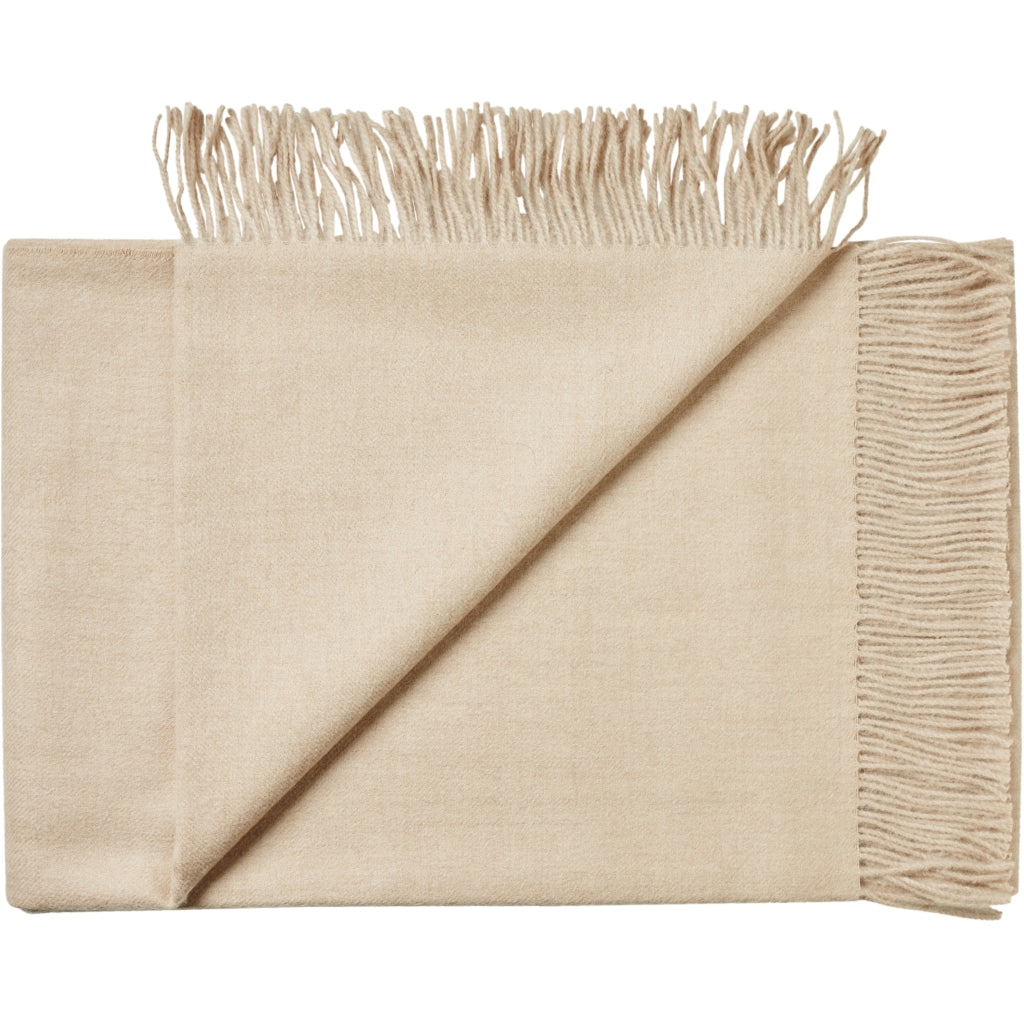 Silkeborg Uldspinderi ApS Arequipa 130x200 cm Throw 00207 Latte Beige