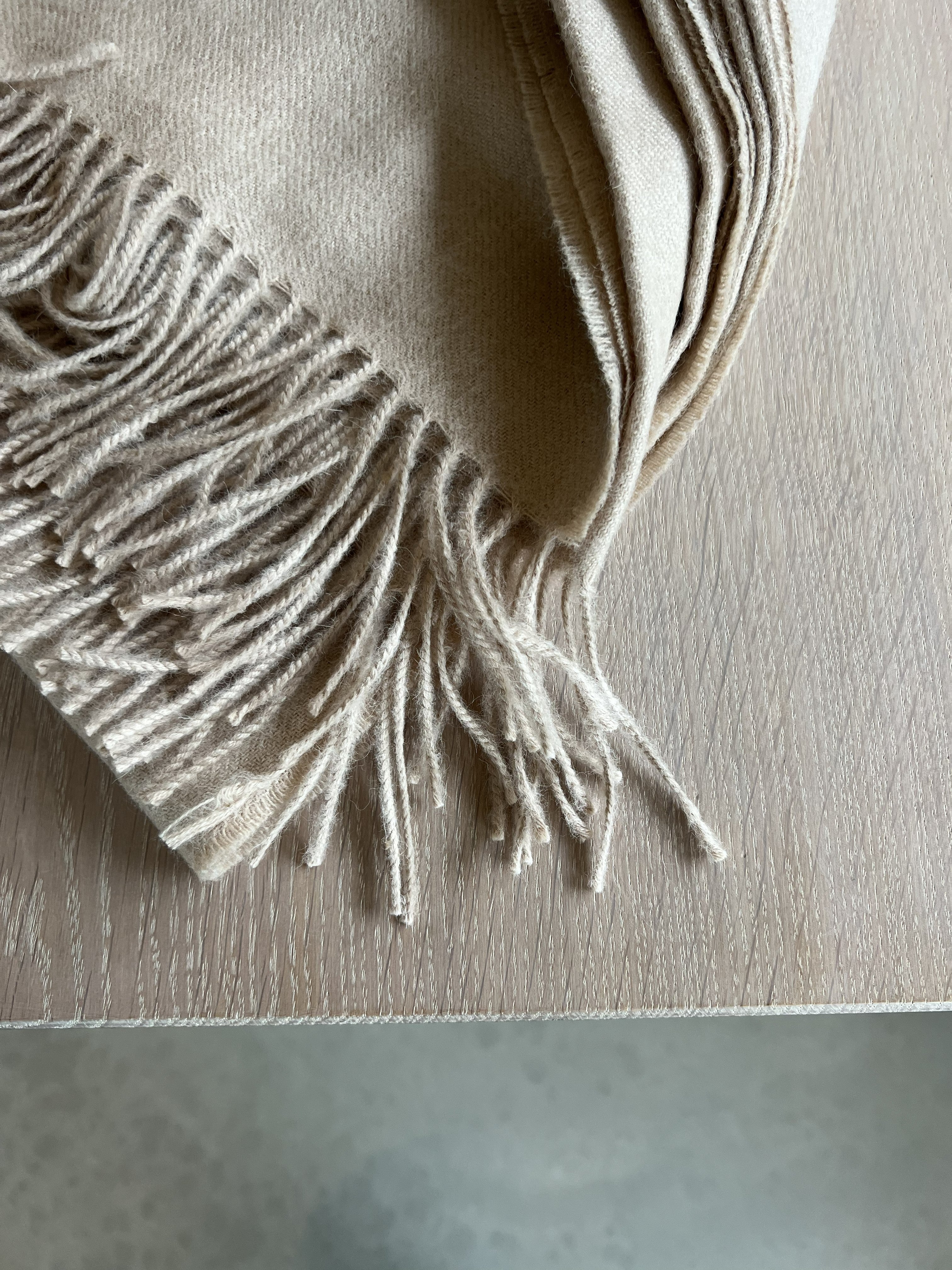 Silkeborg Uldspinderi ApS Arequipa 130x200 cm Throw 00207 Latte Beige