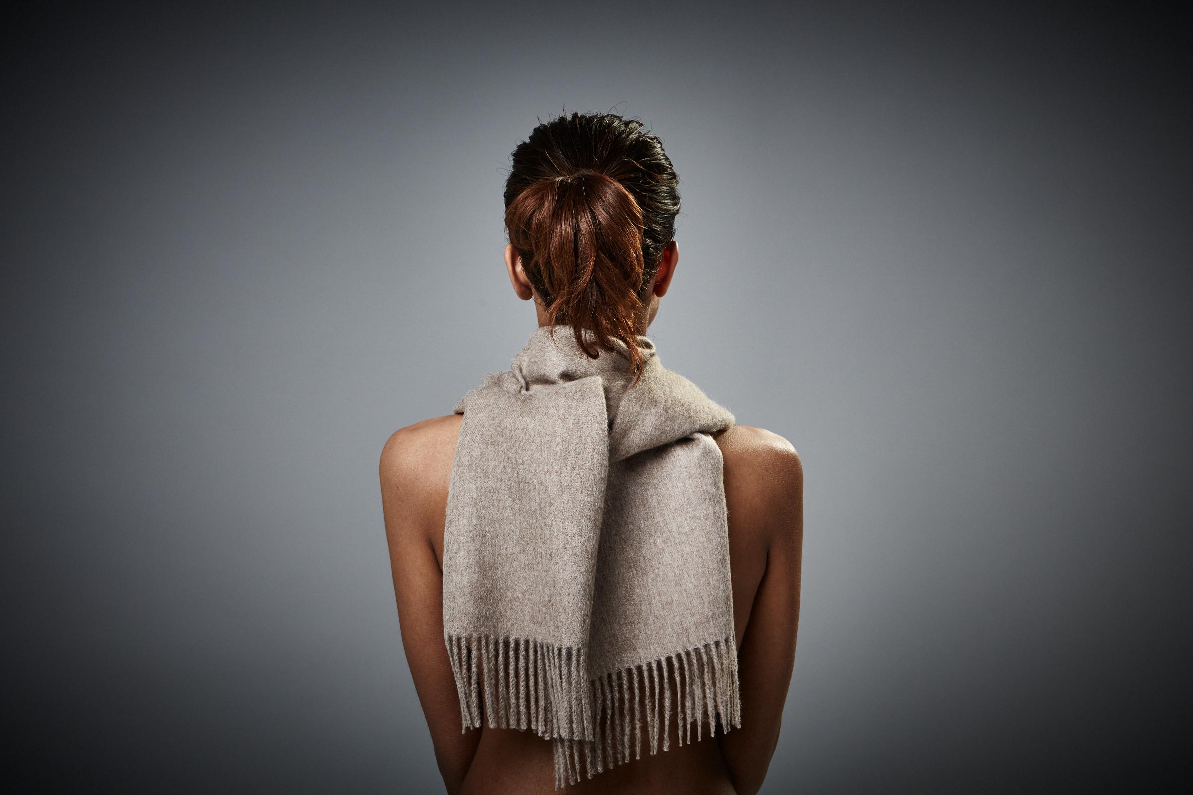 Silkeborg Uldspinderi ApS Arequipa 30x200 cm Scarf 00284 Walnut Brown