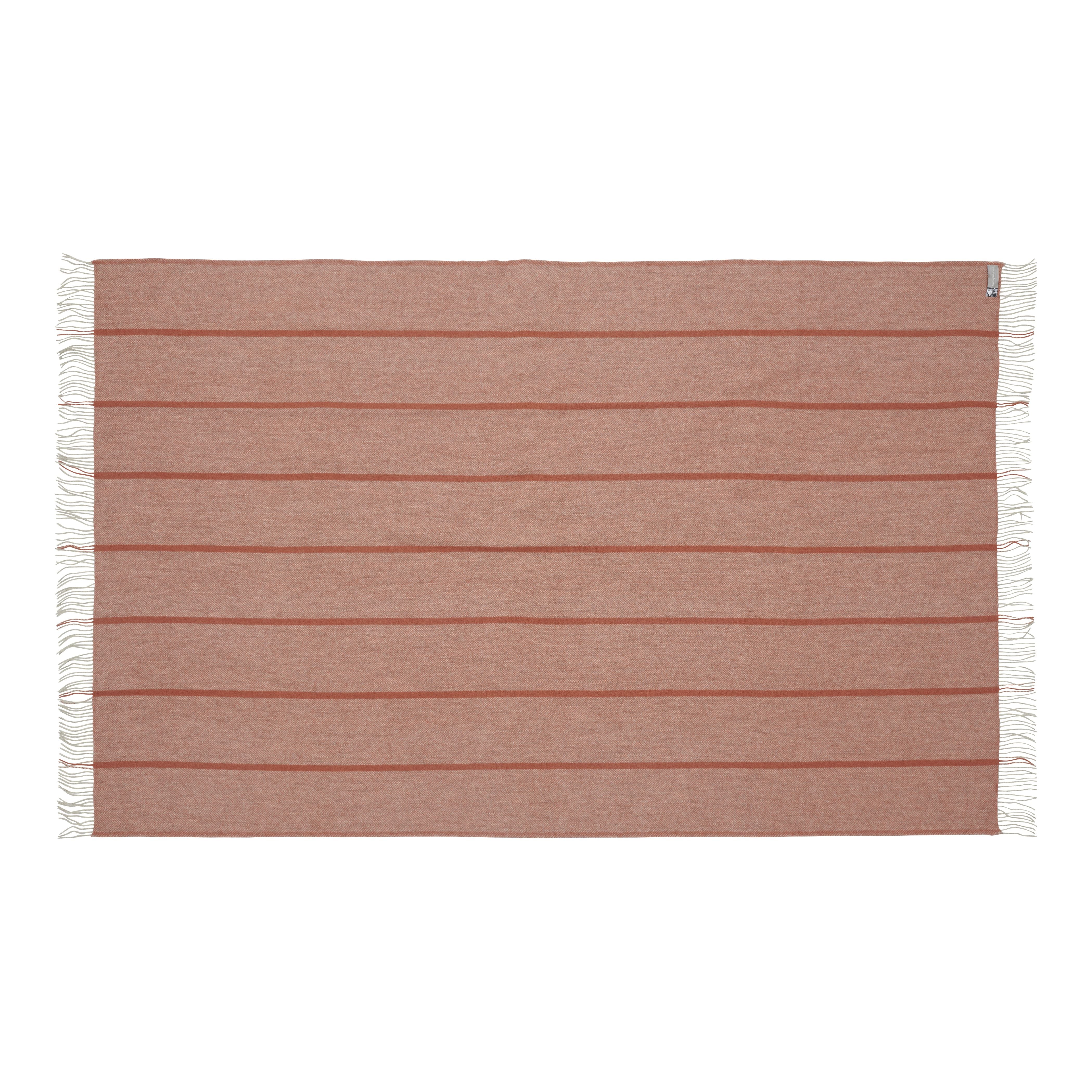 Silkeborg Uldspinderi ApS Askø 140x240 cm Throw 03109 Rosewood (03126)