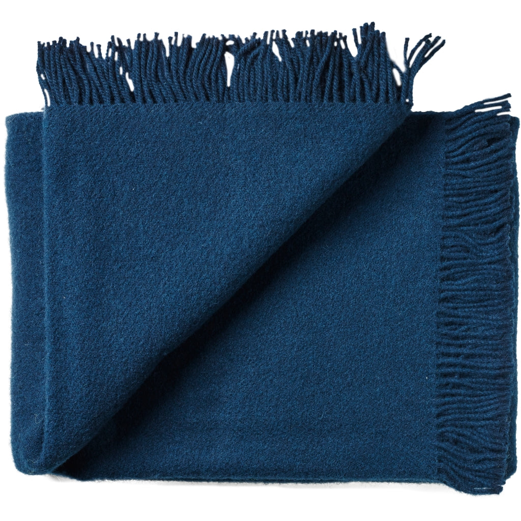 Silkeborg Uldspinderi ApS Athen 130x200 cm Throw 03503 Midnight Navy Blue