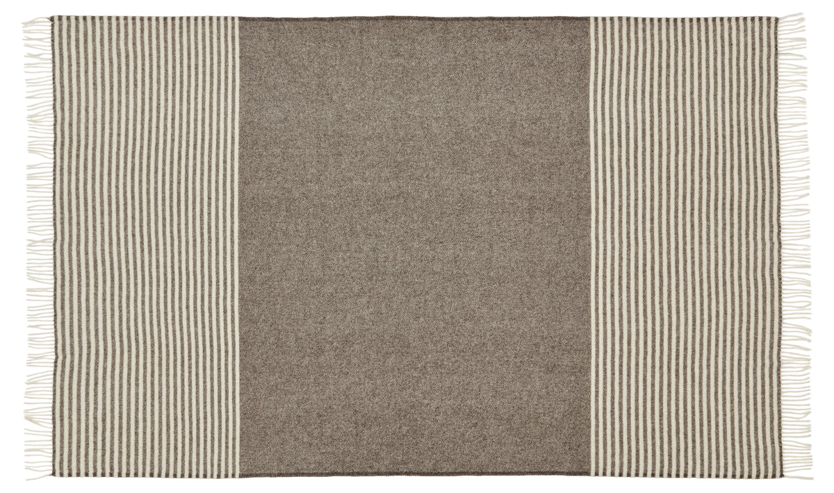 Silkeborg Uldspinderi ApS Bogø 130x200 cm Throw 00107 Earth Brown