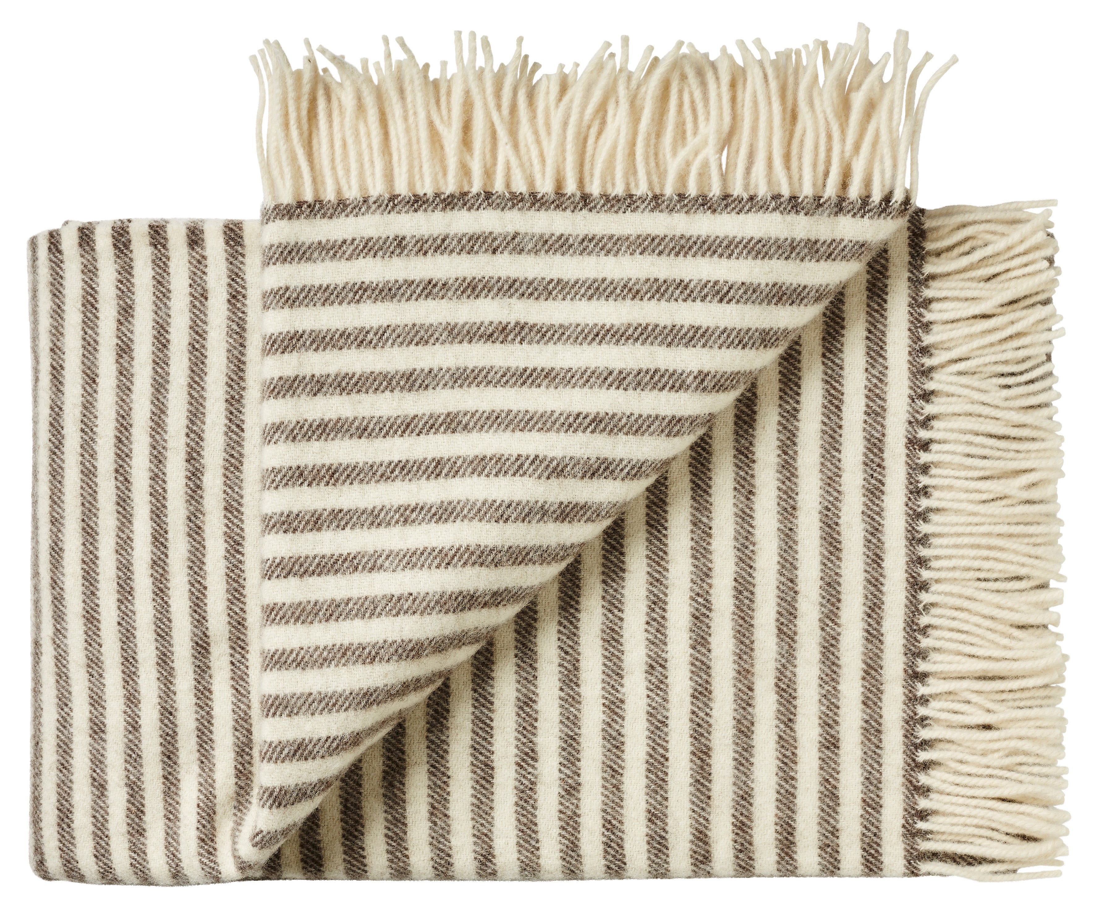 Silkeborg Uldspinderi ApS Bogø 85x130 cm Throw 00107 Earth Brown