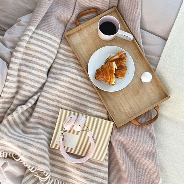 Silkeborg Uldspinderi ApS BogΓΈ 140x240 cm Throw 01927 Dusty Rose (00873)