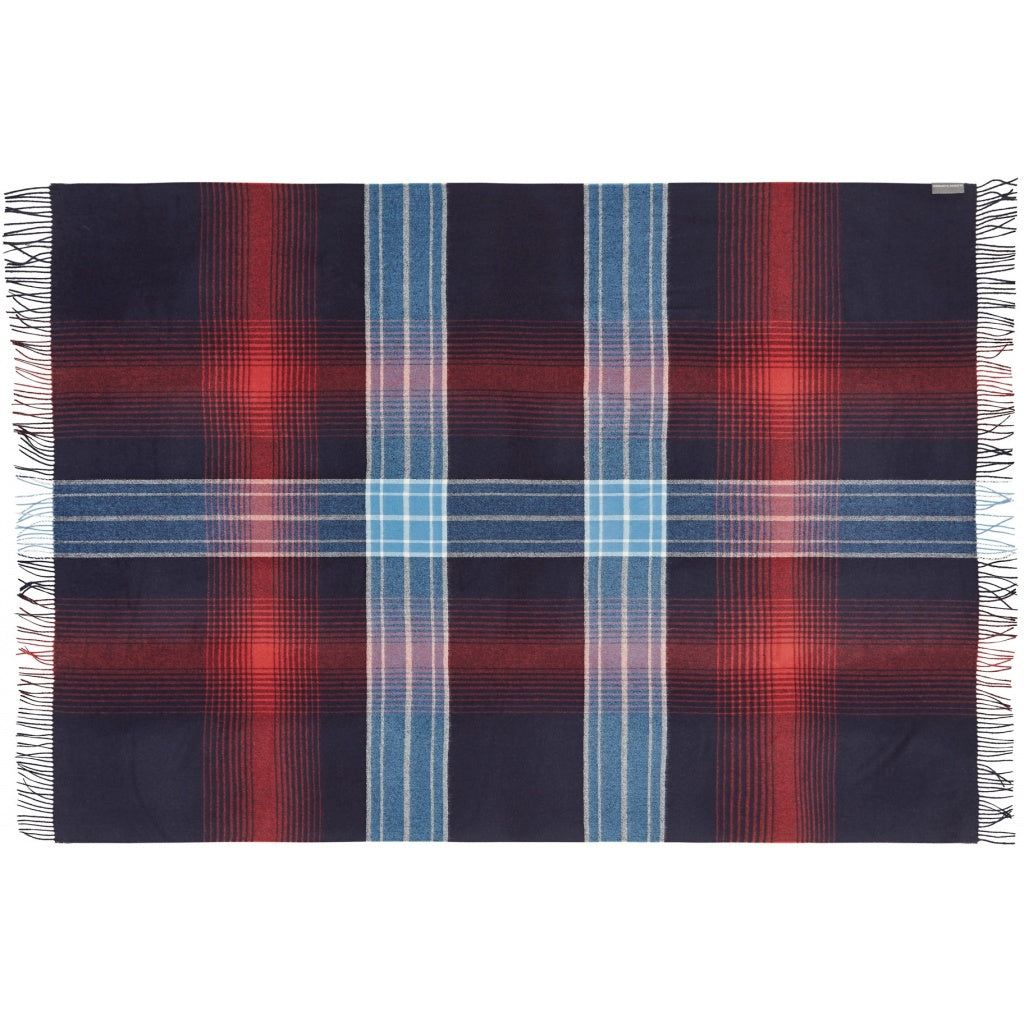 Silkeborg Uldspinderi ApS Bogota 130x200 cm Throw 05217 Ocean Club Blue