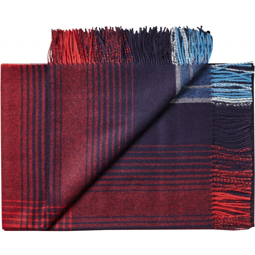 Silkeborg Uldspinderi ApS Bogota 130x200 cm Throw 05217 Ocean Club Blue