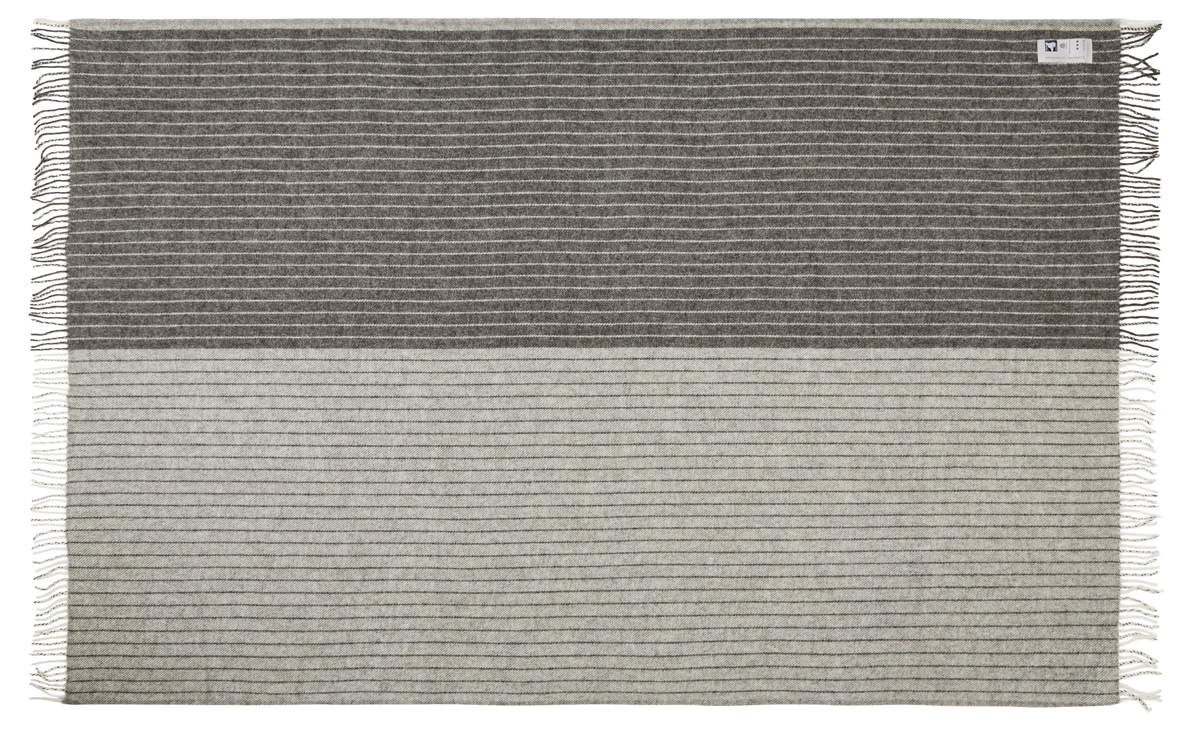 Silkeborg Uldspinderi ApS Bornholm 130x200 cm Throw 0138 Dark Nordic Grey