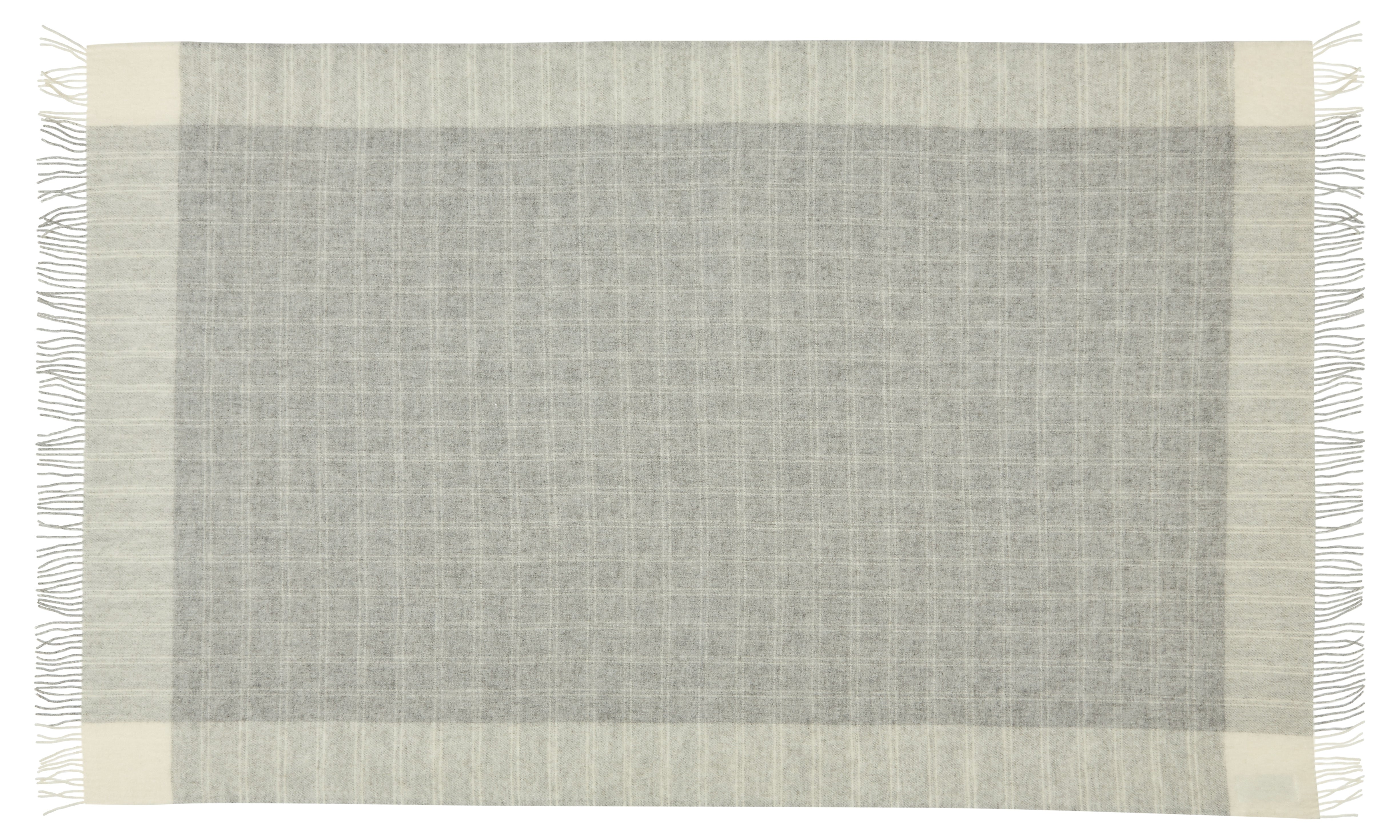 Silkeborg Uldspinderi ApS Bornholm 85x130 cm Throw 00150 Light Nordic Grey