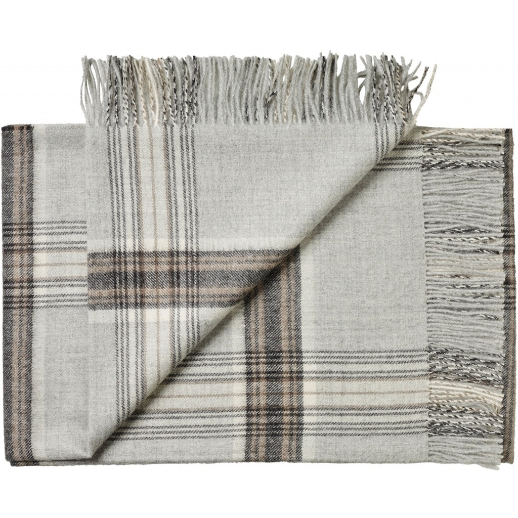 Silkeborg Uldspinderi ApS Buenos Aires 130x200 cm Throw 05204 Classic Grey