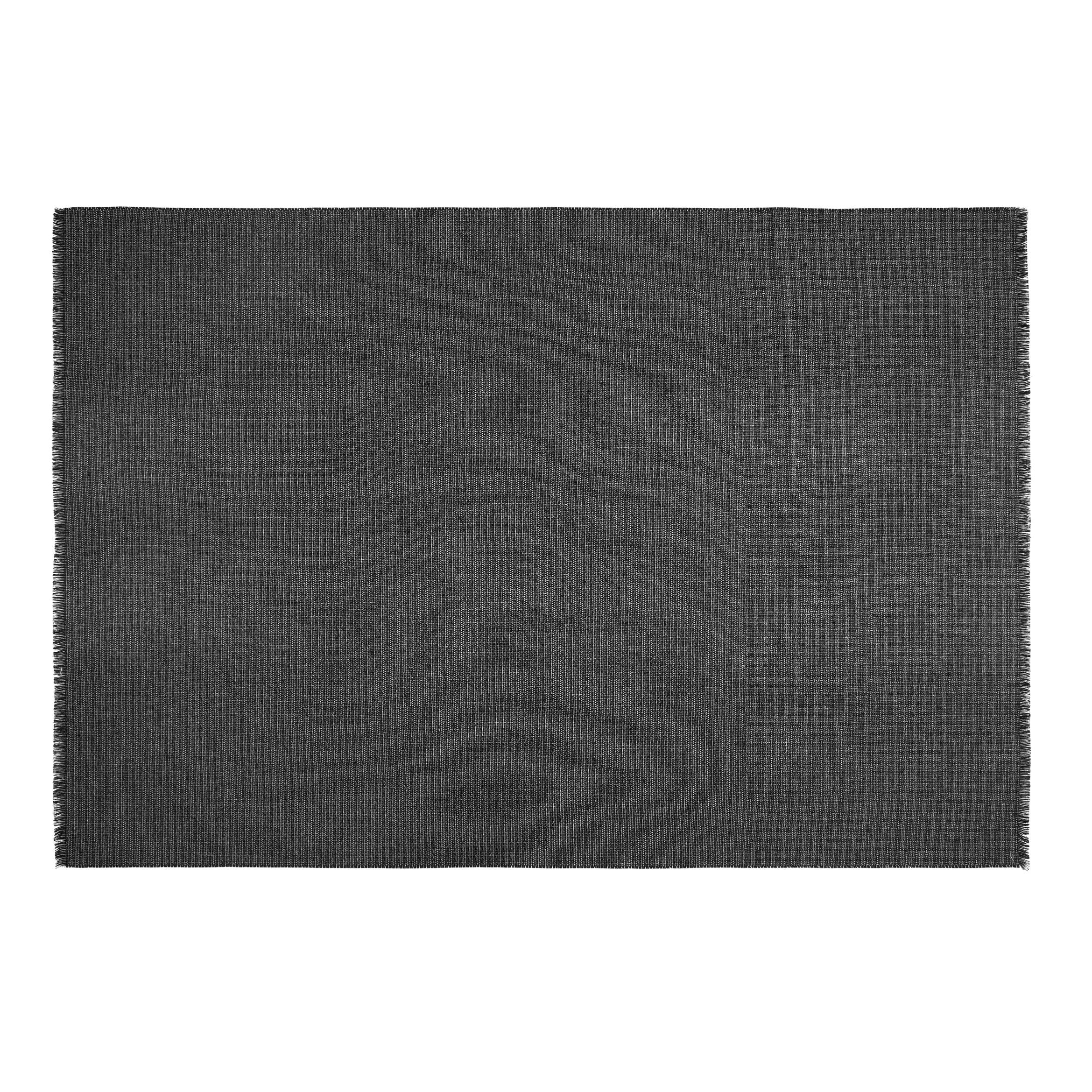 Silkeborg Uldspinderi ApS Cumulus 130x200 cm Throw 06600 Black