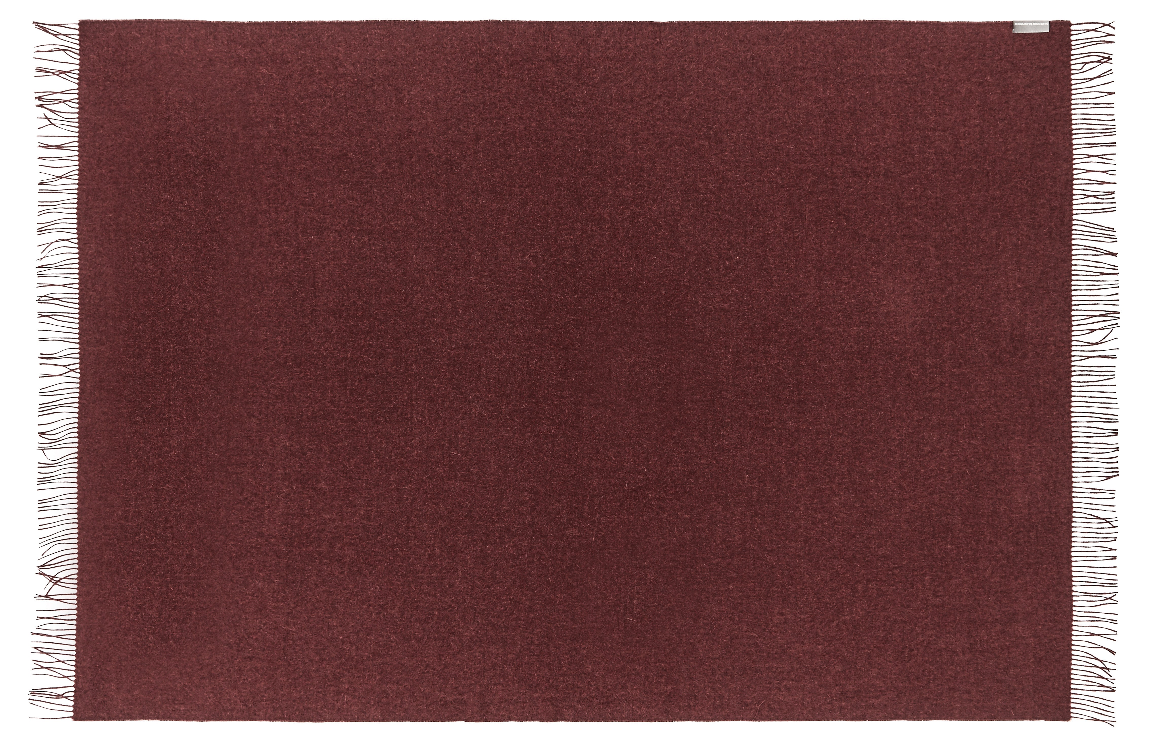 Silkeborg Uldspinderi ApS Cusco 130x200 cm Throw 00640 Old Bordeaux