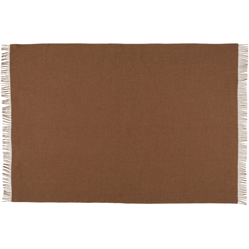 Silkeborg Uldspinderi ApS Cusco 130x200 cm Throw 02672 Red Brown
