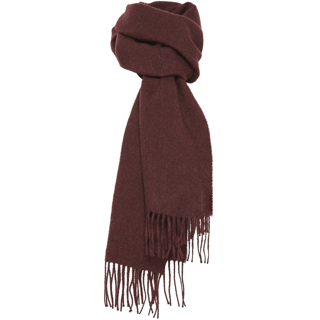 Silkeborg Uldspinderi ApS Cusco 60x200 cm Scarf 00640 Old Bordeaux