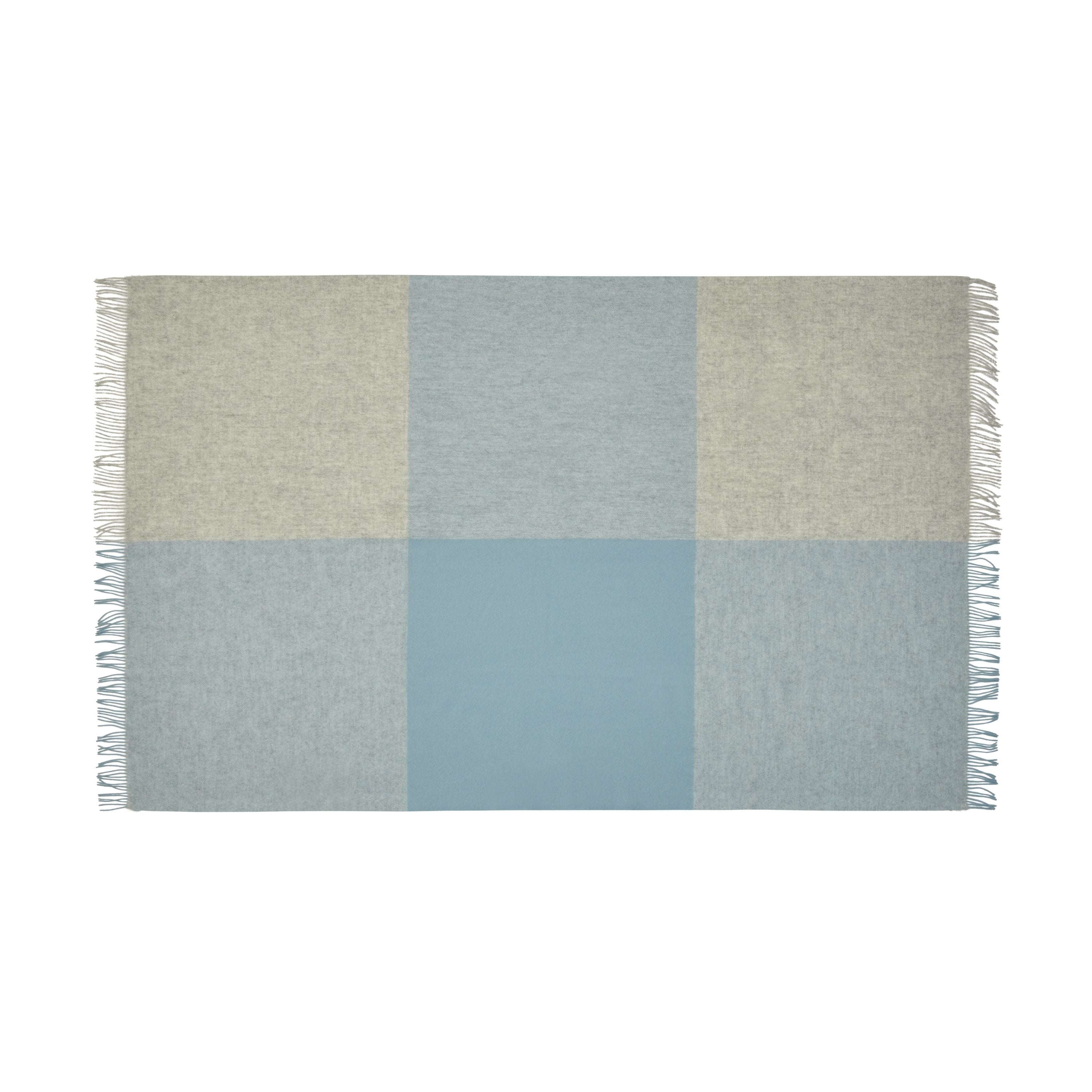 Silkeborg Uldspinderi ApS Drejø 140x240 cm Throw 05206 Aqua (05206)