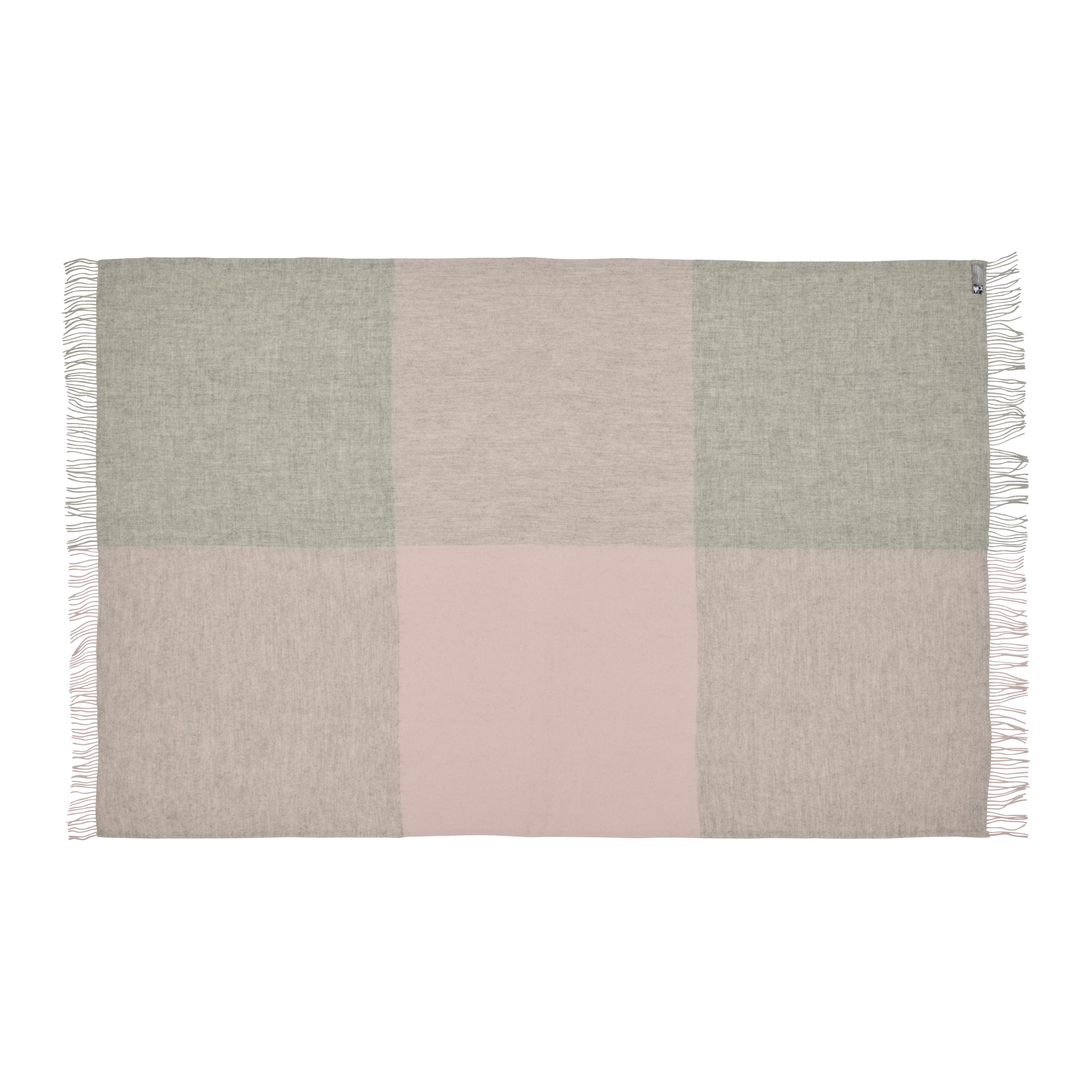 Silkeborg Uldspinderi ApS Drejø 140x240 cm Throw 02152 Rosa (02152)