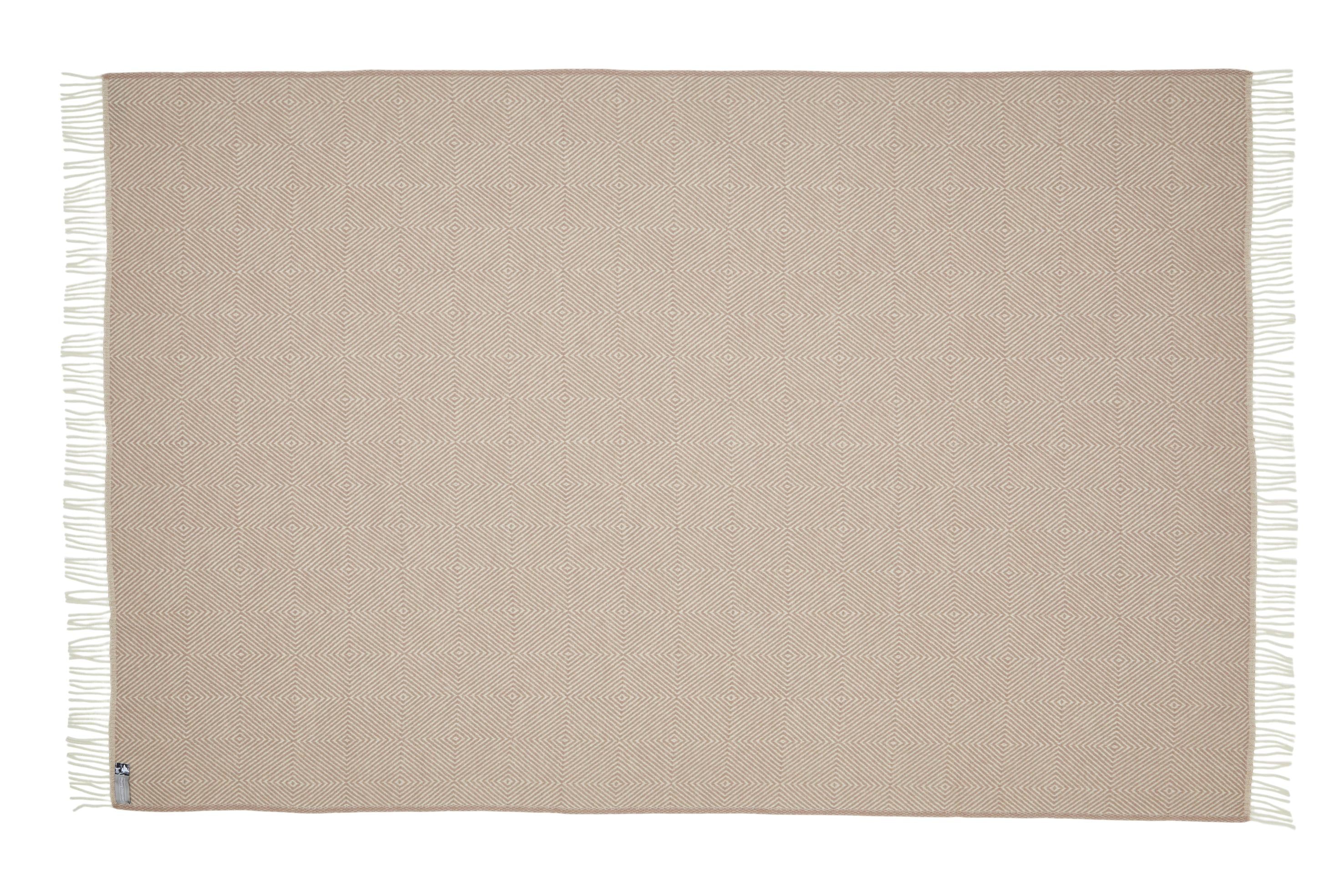 Silkeborg Uldspinderi ApS Fanø 130x200 cm Throw 01927 Dusty Rose (00876)