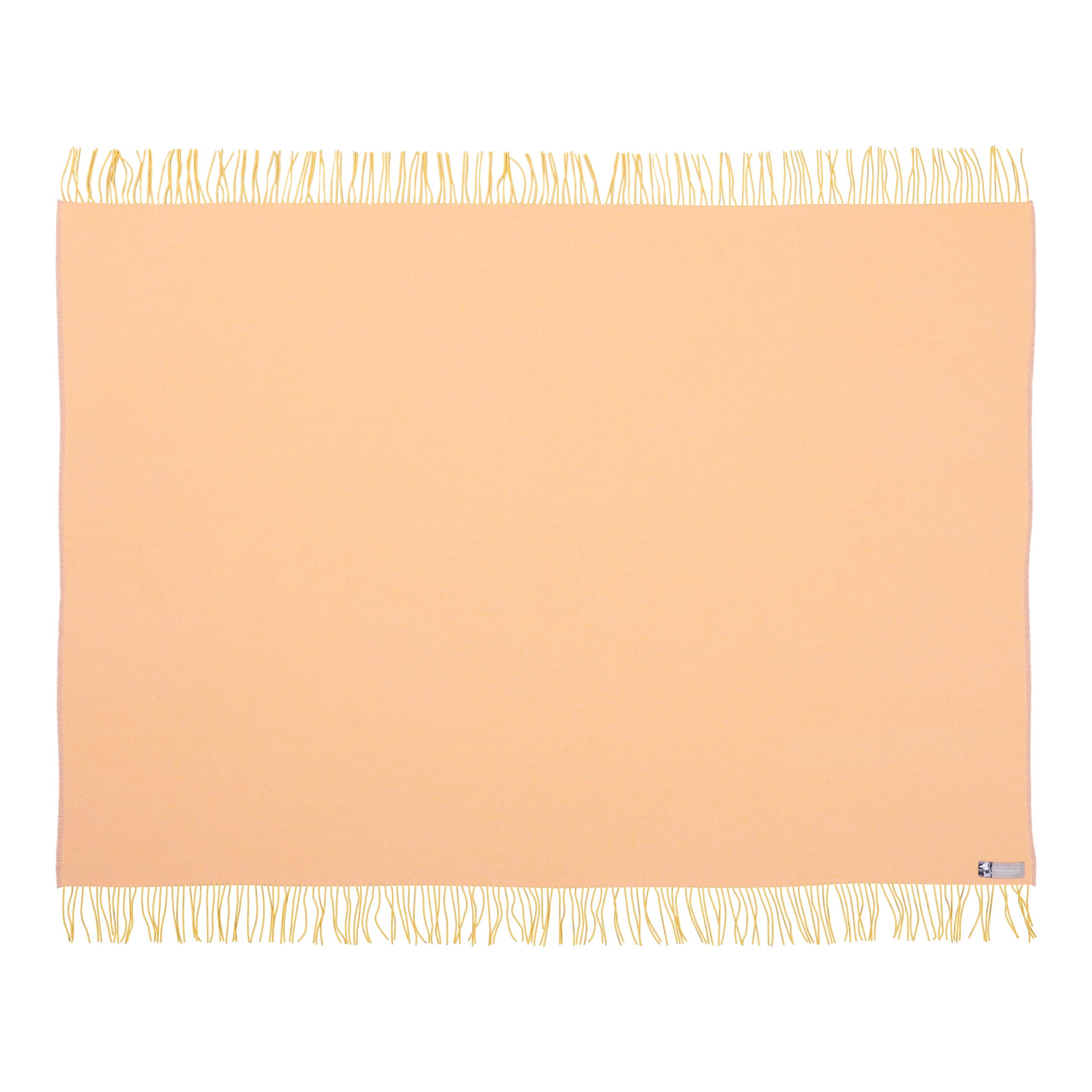 Silkeborg Uldspinderi ApS Franja 170x140 cm Throw 1231 - Butter Peach