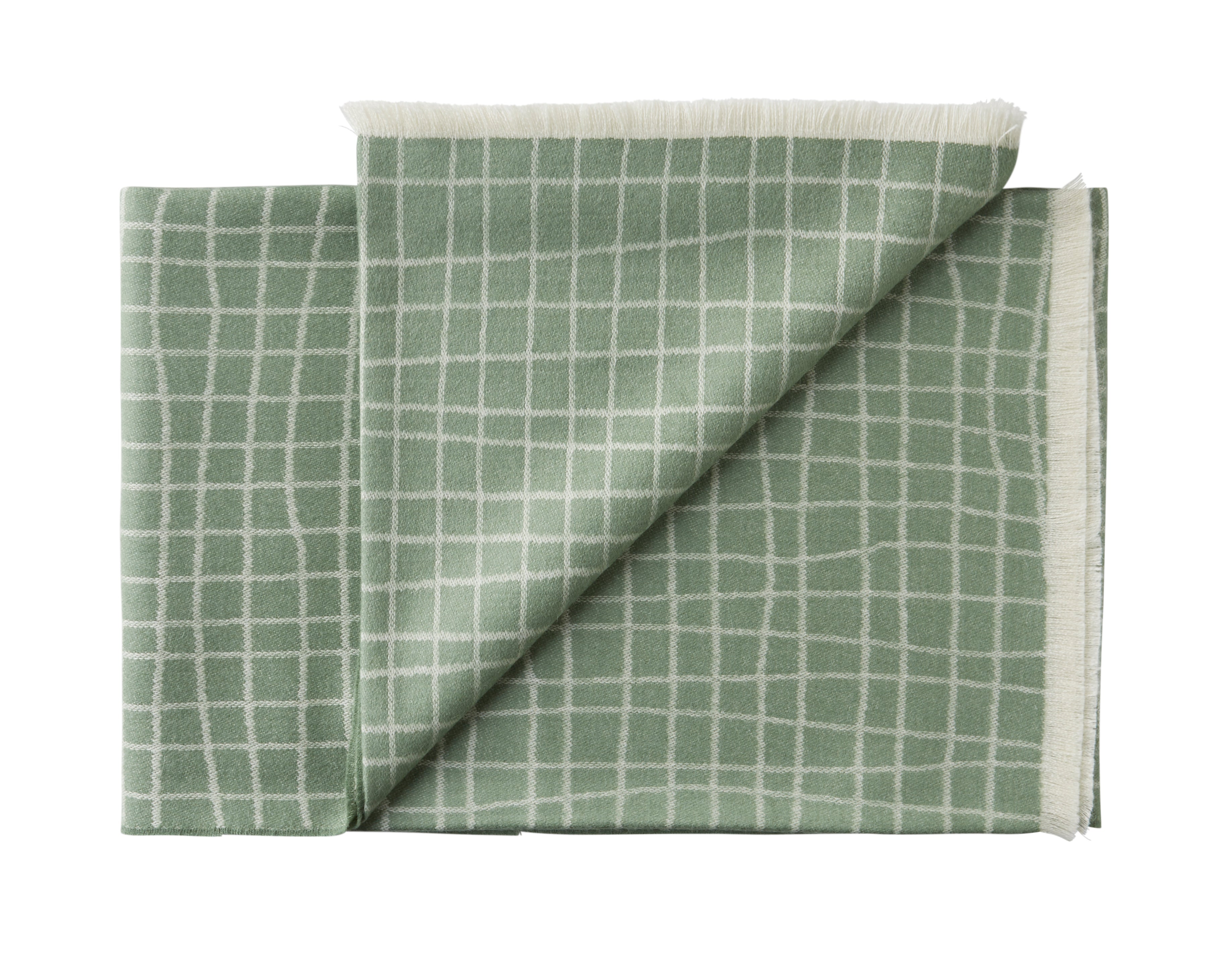Silkeborg Uldspinderi ApS Juliaca 130x200 cm Throw 01255 Sage Green