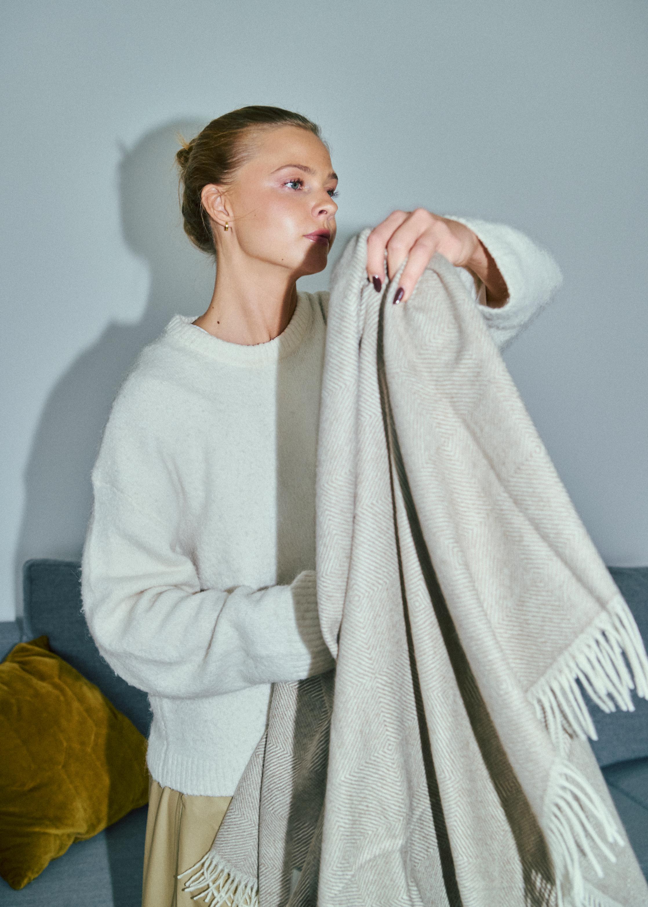 Silkeborg Uldspinderi ApS La Paz 130x200 cm Throw 00284 Walnut Brown