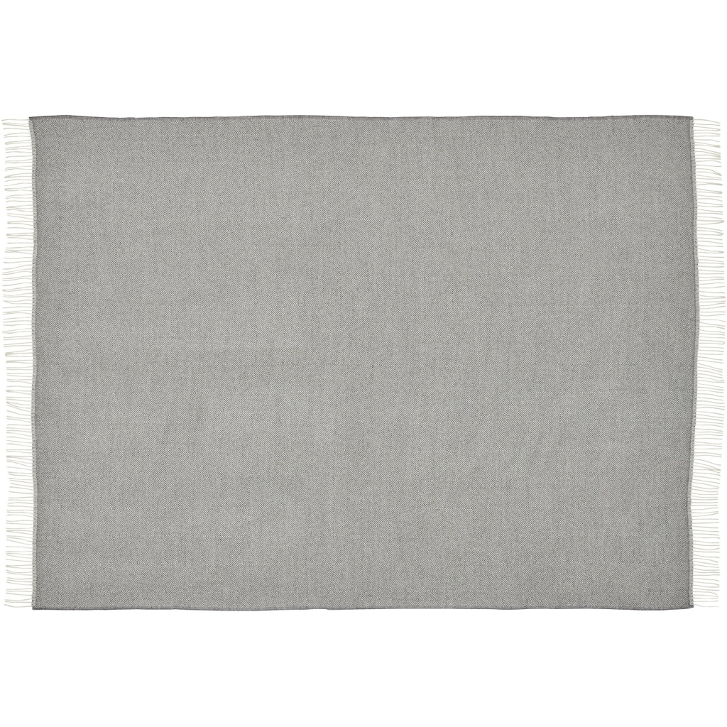 Silkeborg Uldspinderi ApS La Paz 130x200 cm Throw 00435 Medium Grey