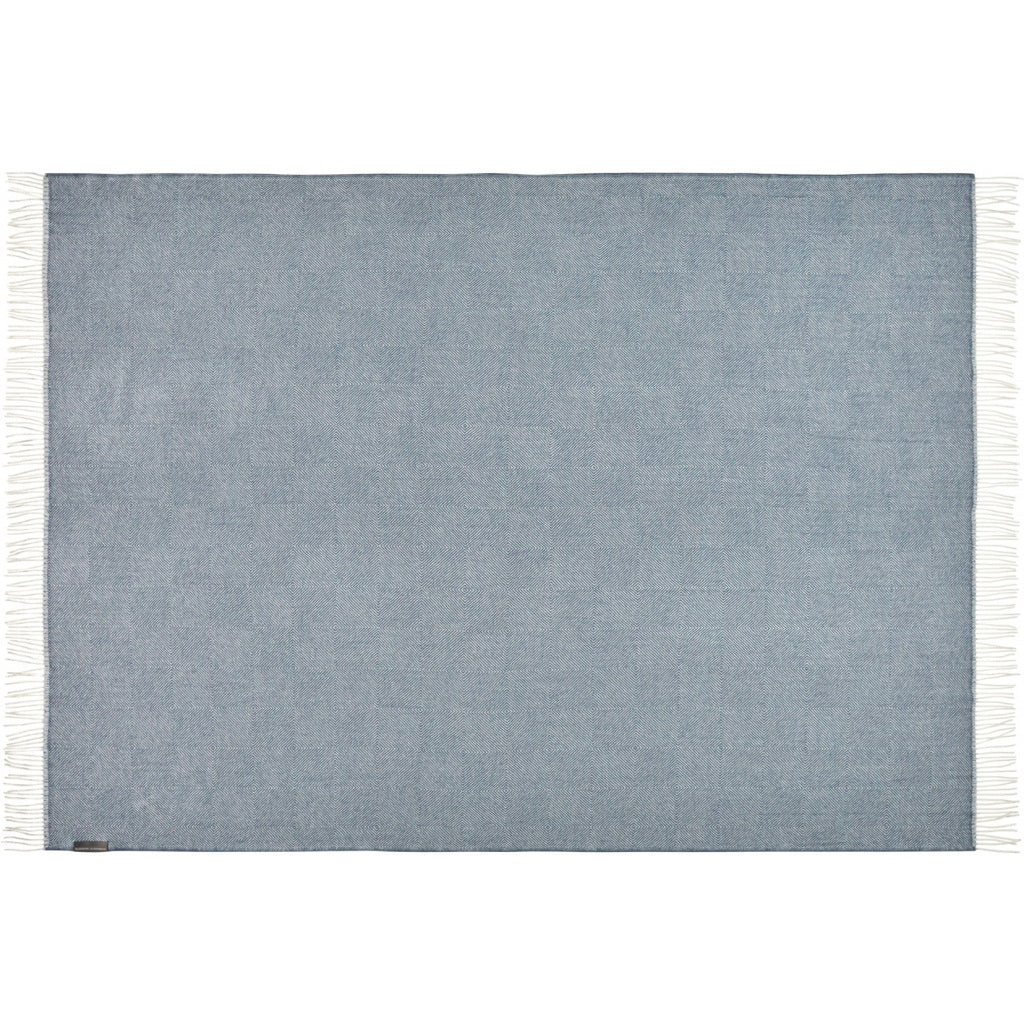 Silkeborg Uldspinderi ApS La Paz 130x200 cm Throw 00791 Petrol Blue