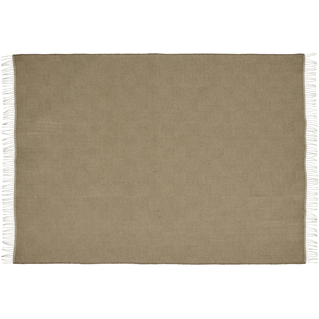 Silkeborg Uldspinderi ApS La Paz 130x200 cm Throw 04565 Limestone/Umber