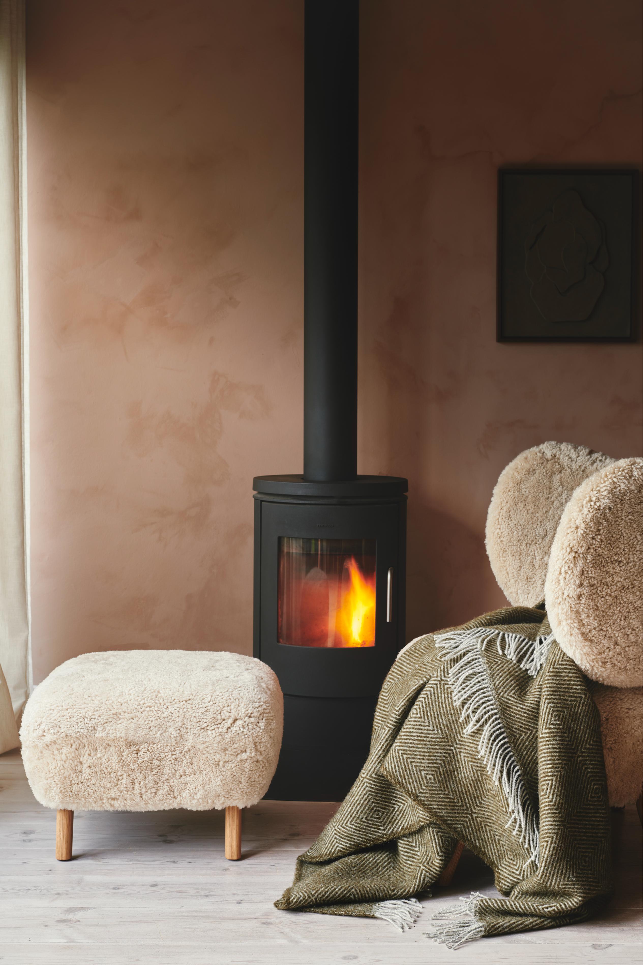 Silkeborg Uldspinderi ApS LivΓΈ 140x240 cm Throw 02109 Seaweed