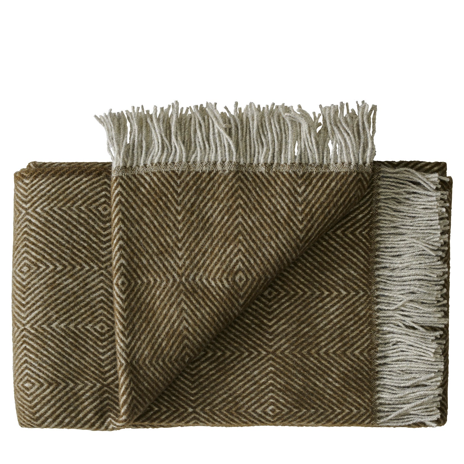 Silkeborg Uldspinderi ApS LivΓΈ 140x240 cm Throw 02109 Seaweed