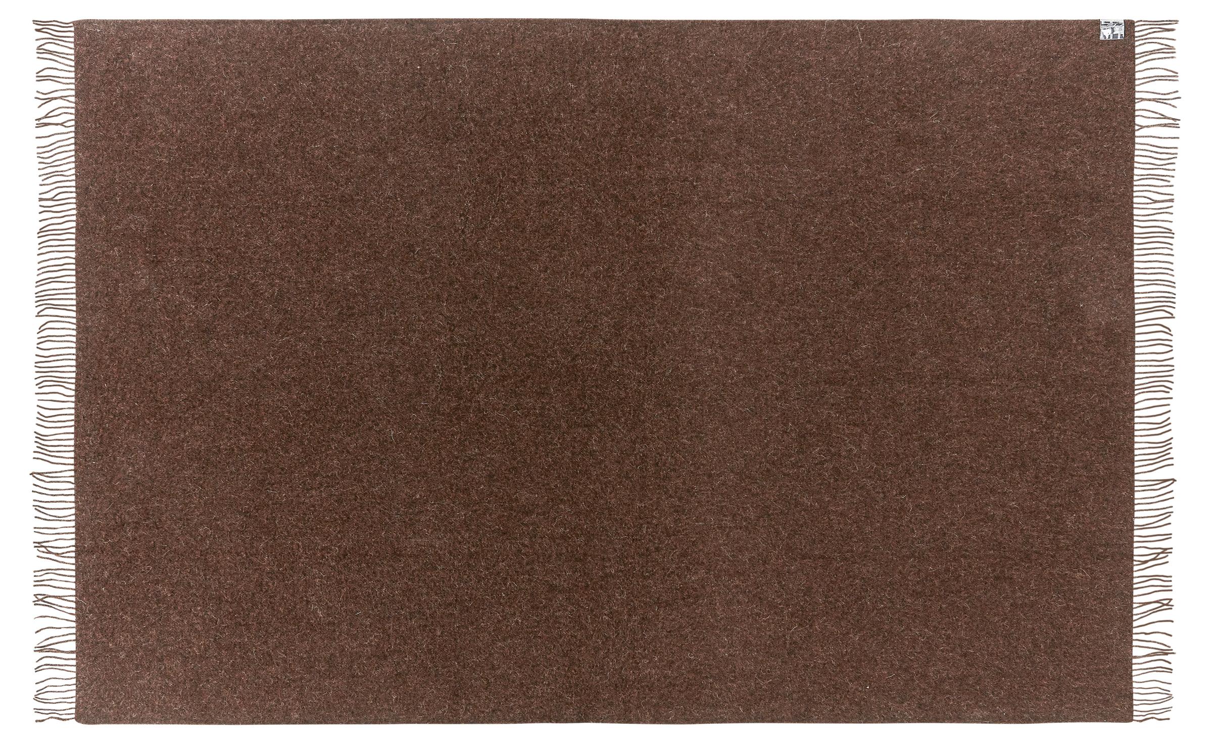 Silkeborg Uldspinderi ApS Oxford 140x240 cm Throw 00410 Dark Brown