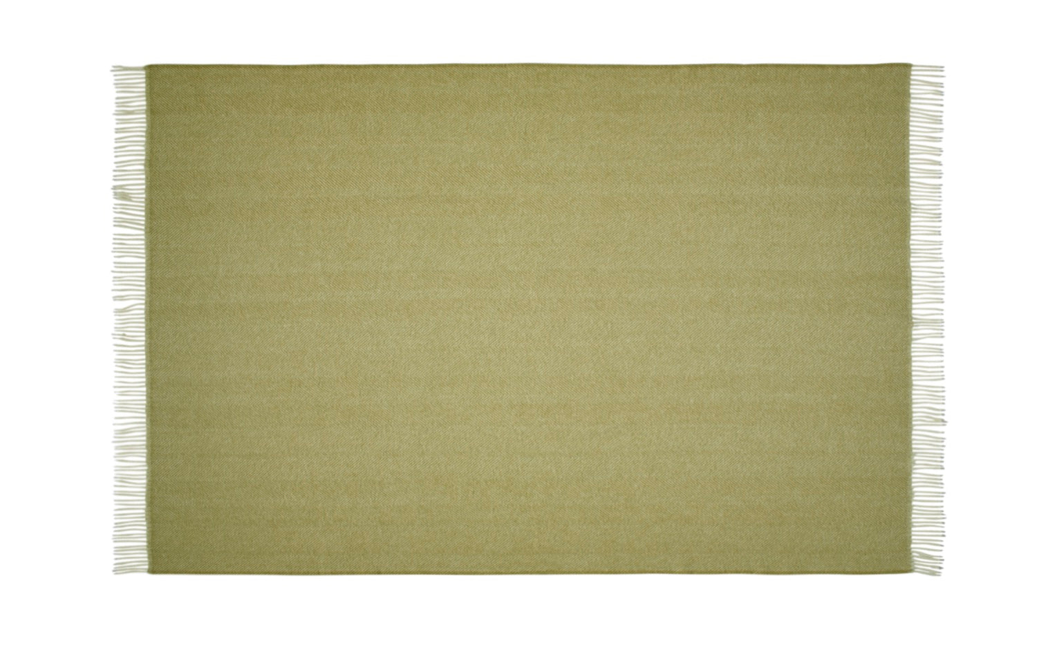 Silkeborg Uldspinderi ApS Rømø 140x240 cm Throw 00207 Moss Green