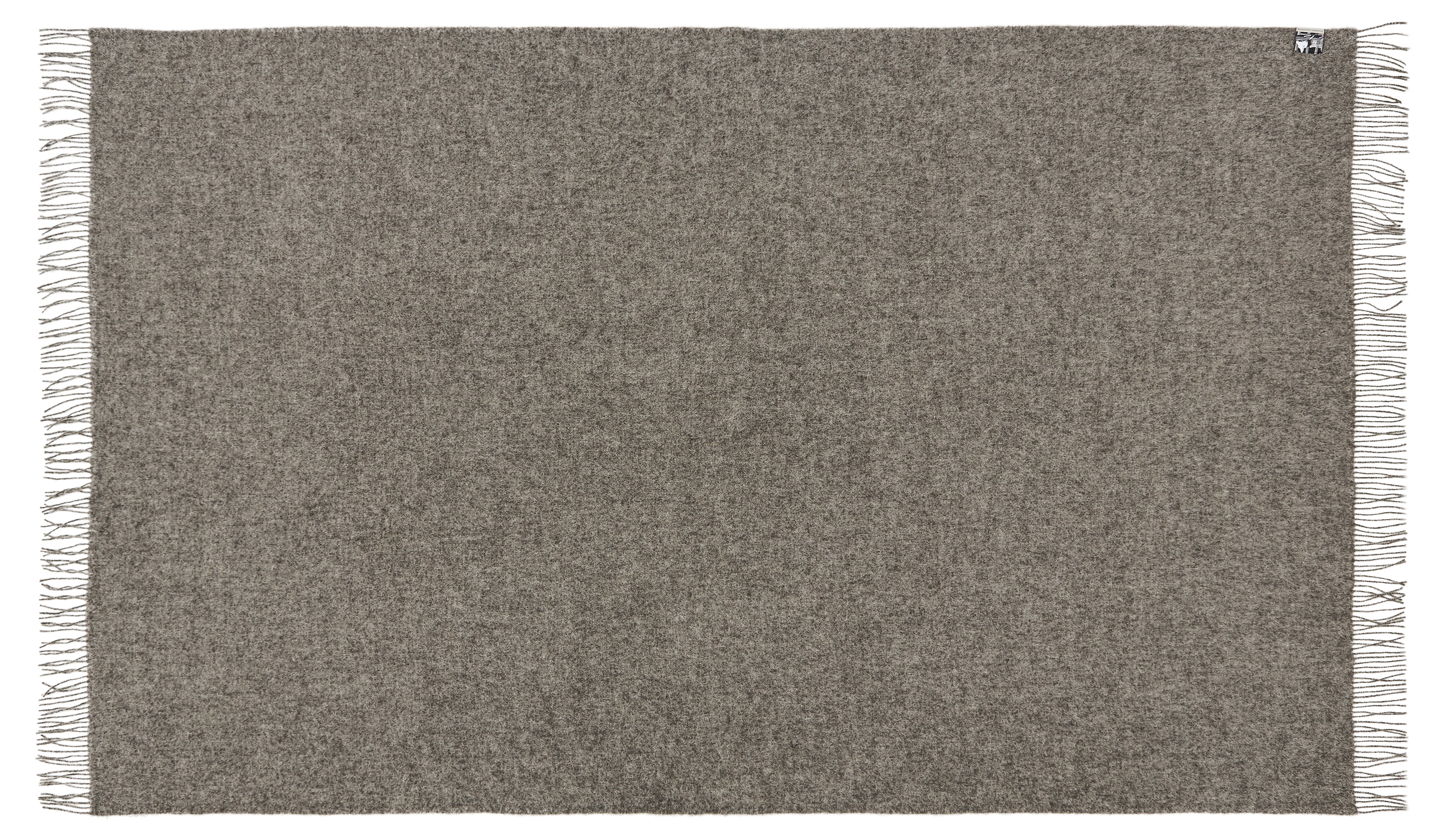 Silkeborg Uldspinderi ApS SamsΓΈ 140x240 cm Throw 00116 Dark Nordic Grey