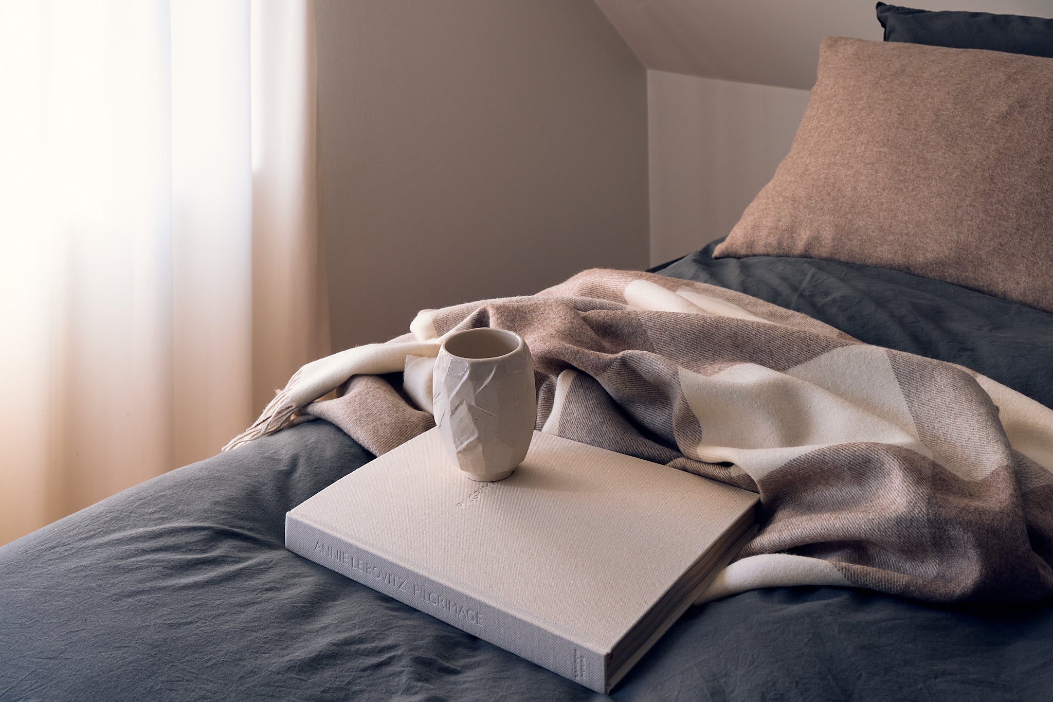 Silkeborg Uldspinderi ApS Santa Fe 130x200 cm Throw 00284 Walnut Brown (0100/0284)