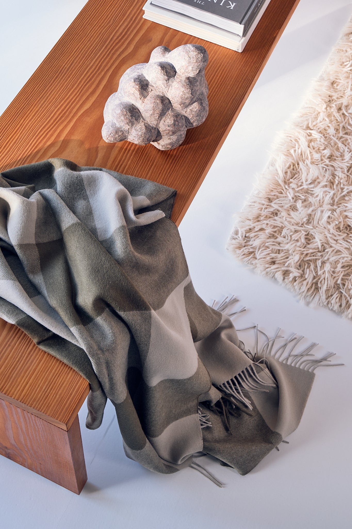 Silkeborg Uldspinderi ApS Santa Fe 130x200 cm Throw 00365 Umber