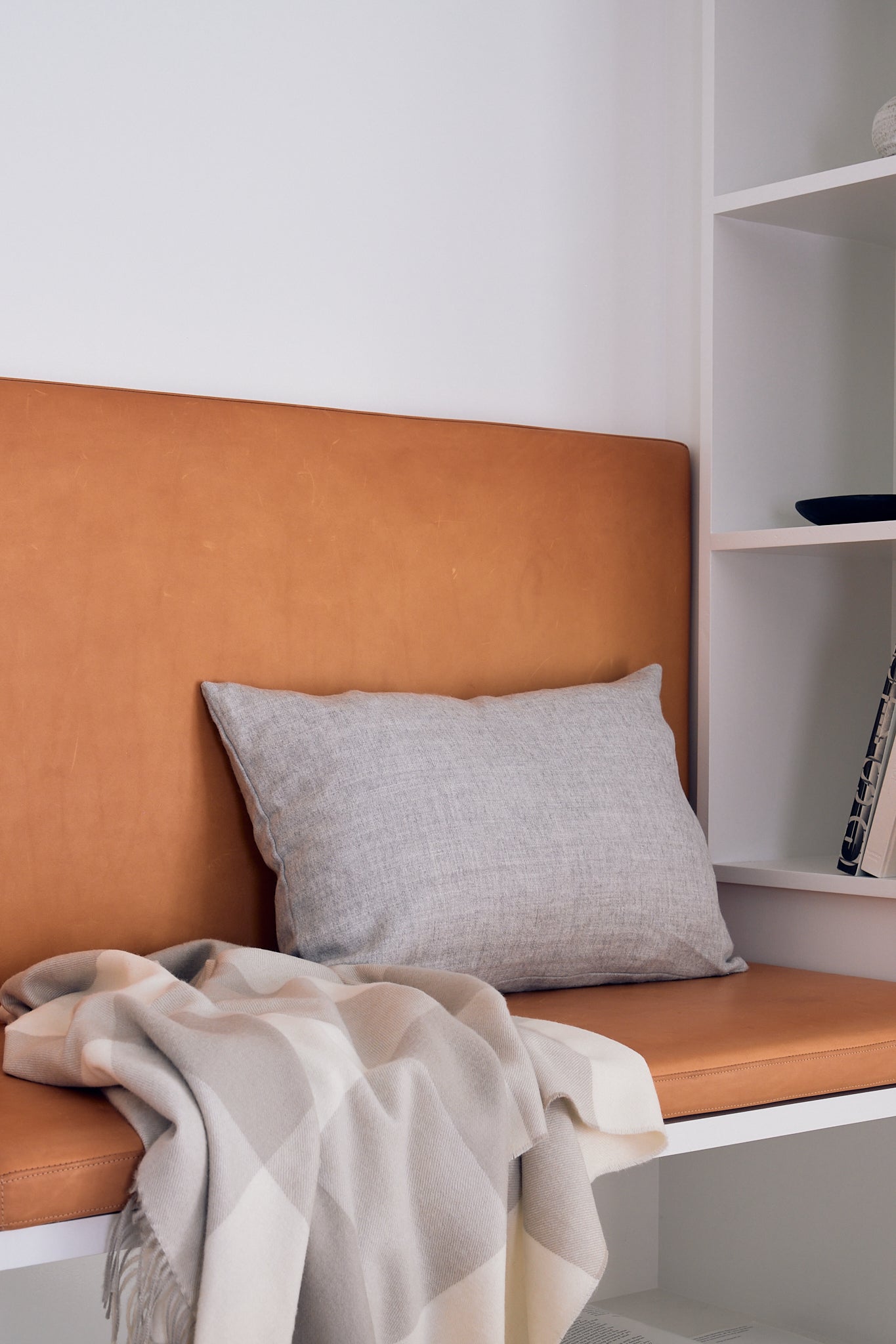 Silkeborg Uldspinderi ApS Santa Fe 130x200 cm Throw 05545 Limestone (0100/5545)