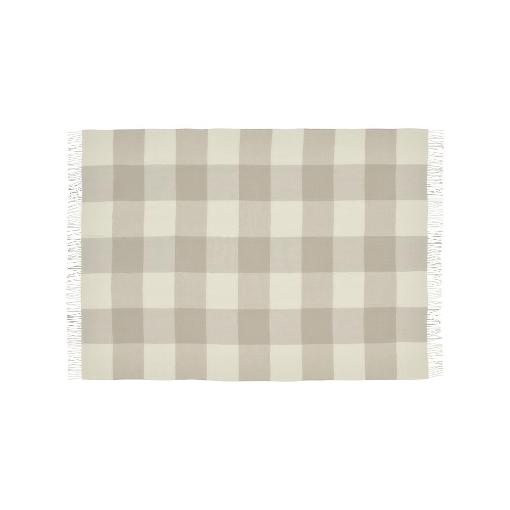 Silkeborg Uldspinderi ApS Santa Fe 130x200 cm Throw 05545 Limestone (0100/5545)