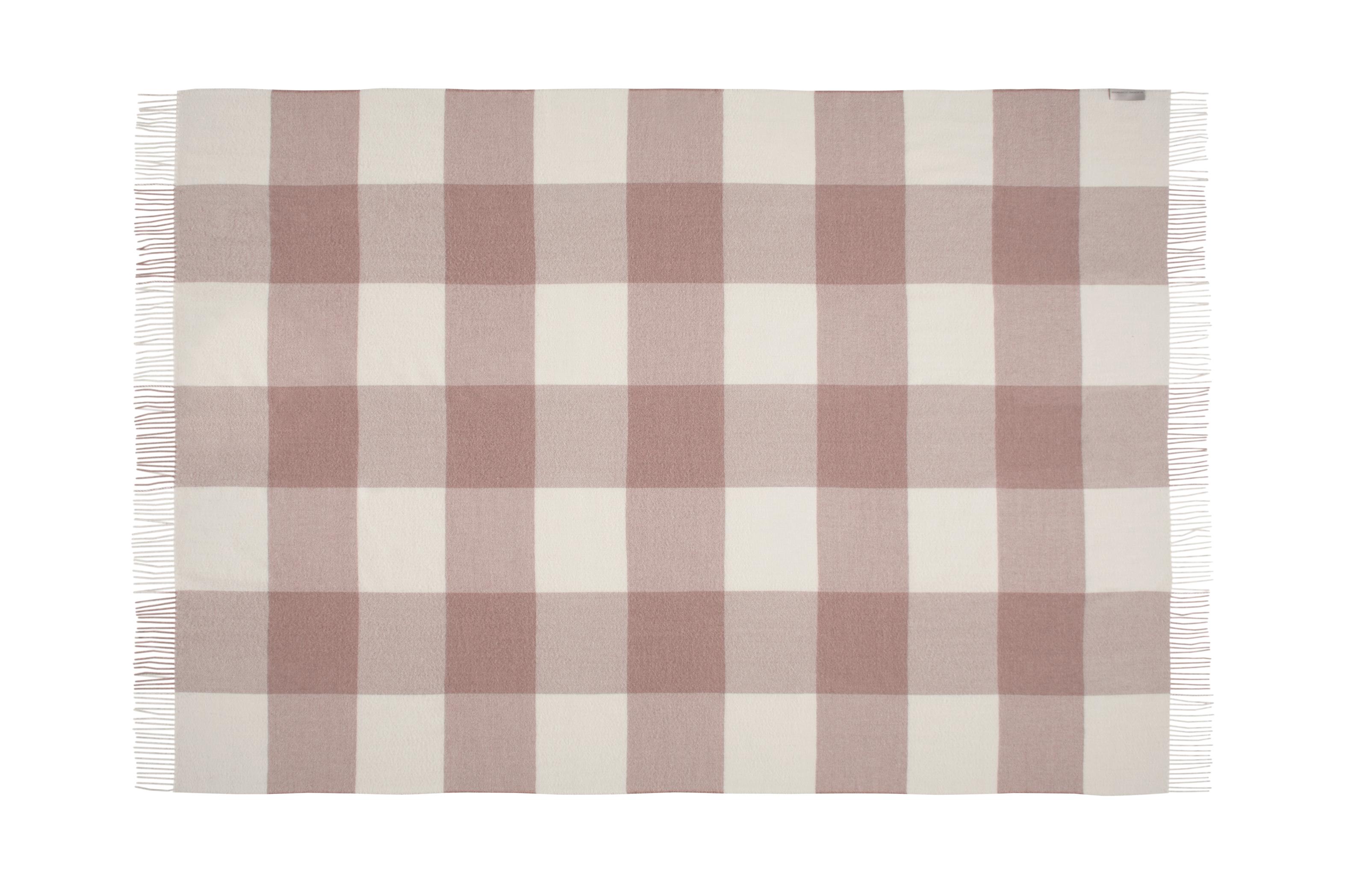 Silkeborg Uldspinderi ApS Santa Fe 130x200 cm Throw 01927 White Rose