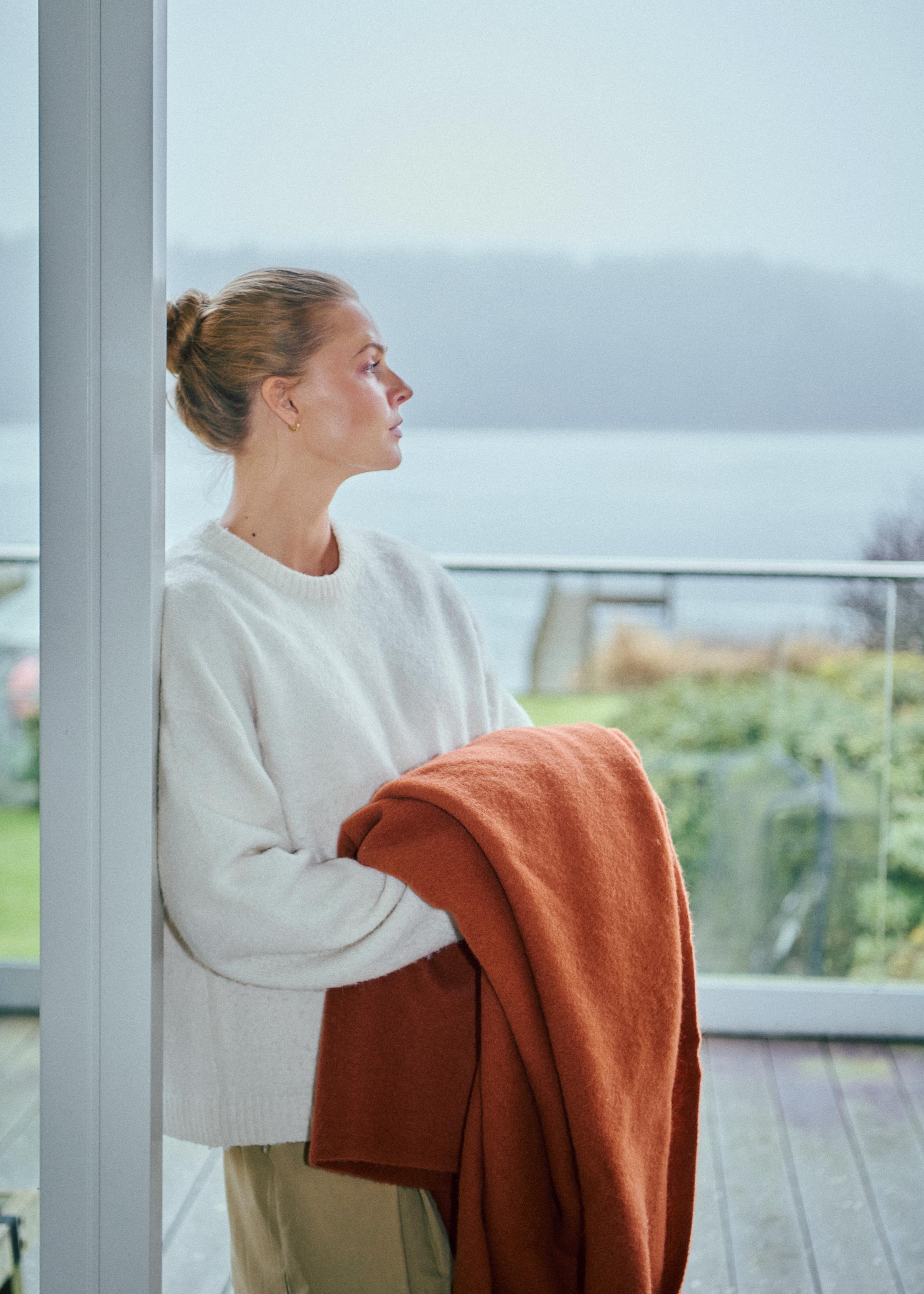 Silkeborg Uldspinderi ApS Season 130x200 cm Throw 03619 Rust