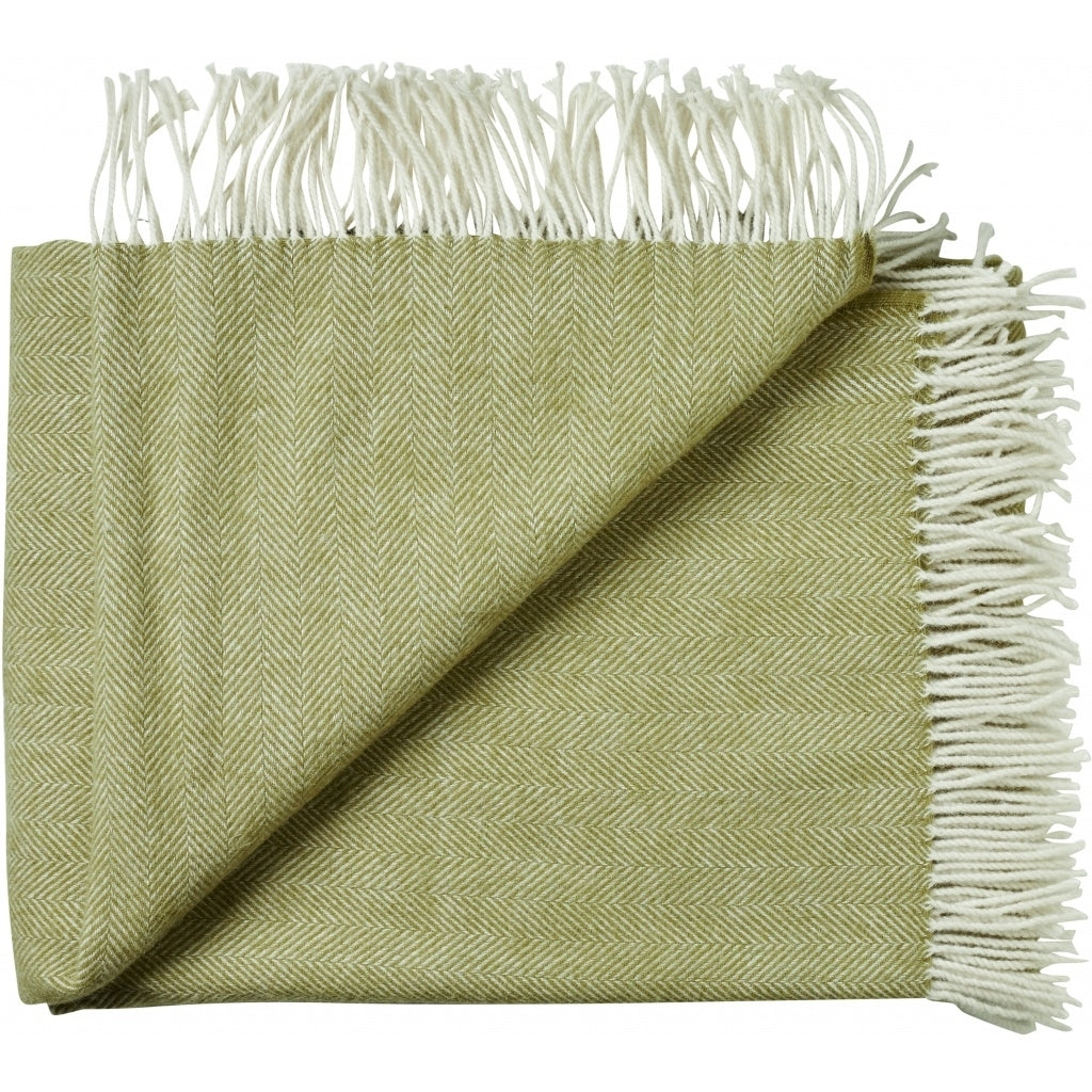 Silkeborg Uldspinderi ApS Sevilla 130x190 cm Throw 05268 Green