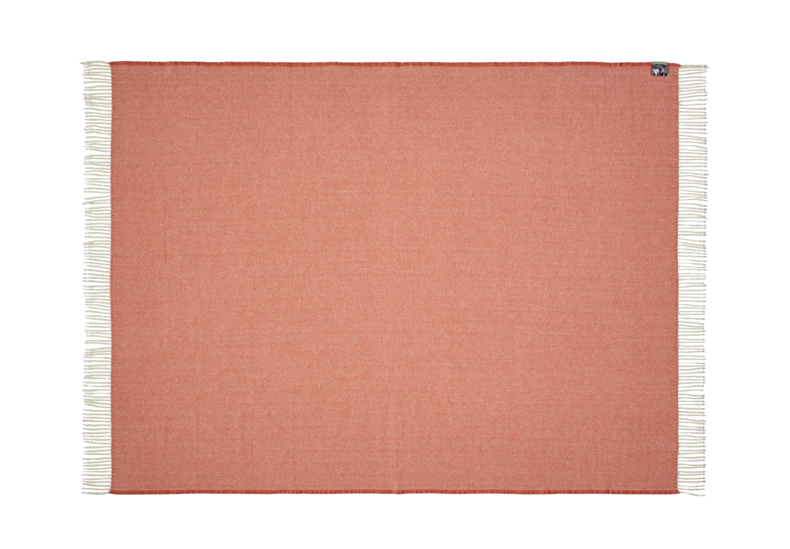 Silkeborg Uldspinderi ApS Sevilla 130x190 cm Throw 05296 Coral Red