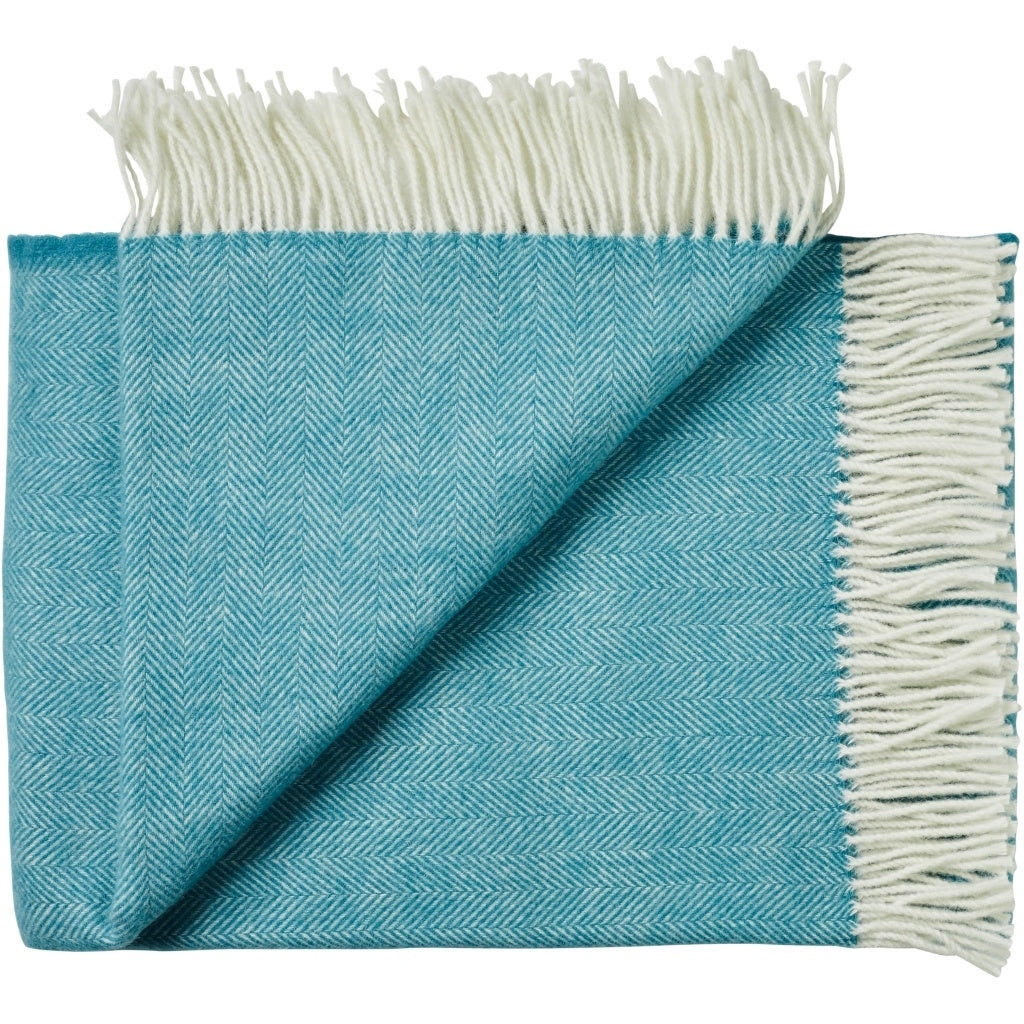 Silkeborg Uldspinderi ApS Sevilla 130x190 cm Throw 5196 Petrol