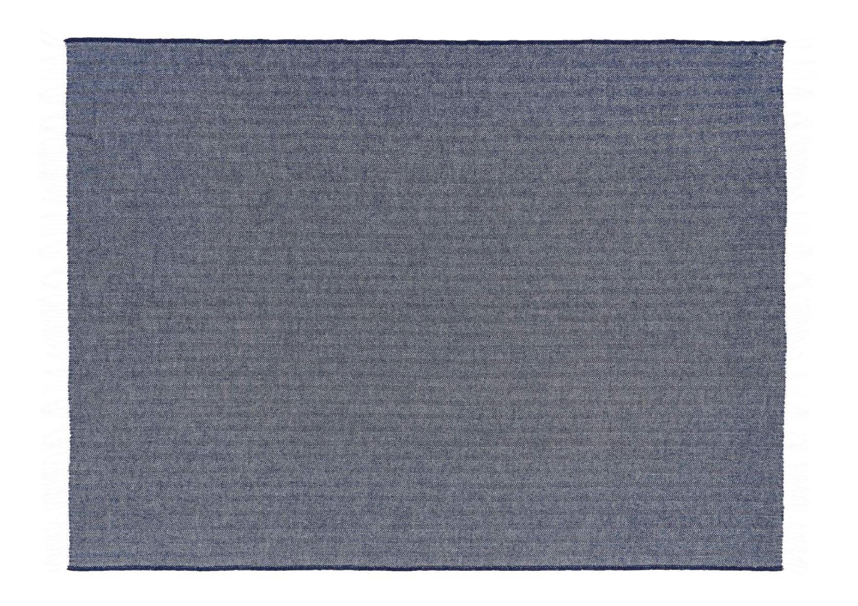 Silkeborg Uldspinderi ApS Sevilla 130x190 cm Throw 05269 Deep Ocean Blue