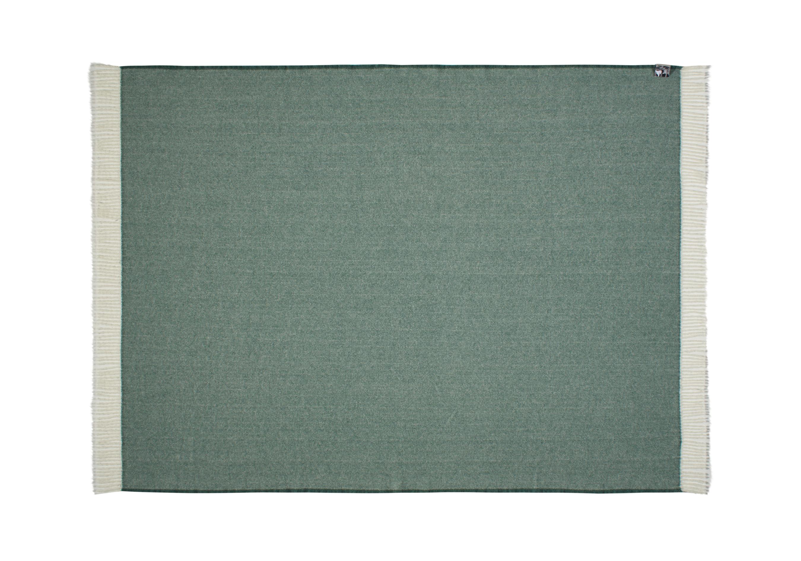 Silkeborg Uldspinderi ApS Sevilla 130x190 cm Throw 05295 Pine Green