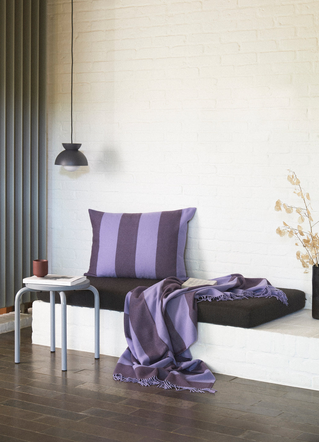 Silkeborg Uldspinderi ApS The Polychrome 50x70 cm Cushion 01002 Lavender Purple