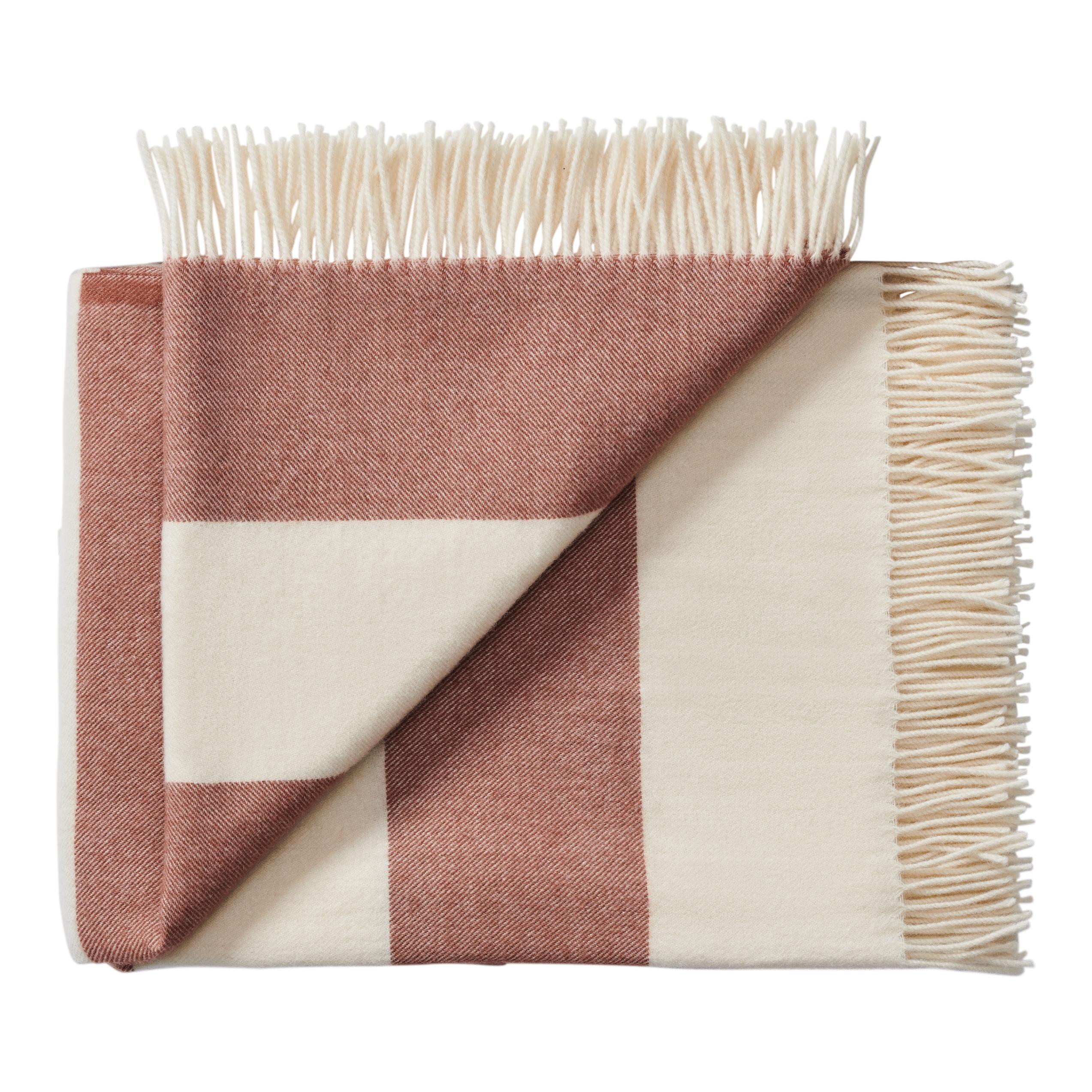 Silkeborg Uldspinderi ApS The Sweater Junior 100x140 cm Throw 05322 Brown