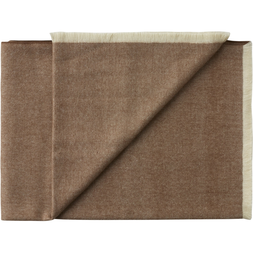 Silkeborg Uldspinderi ApS Trujillo 130x200 cm Throw 01162 Wenge Brown