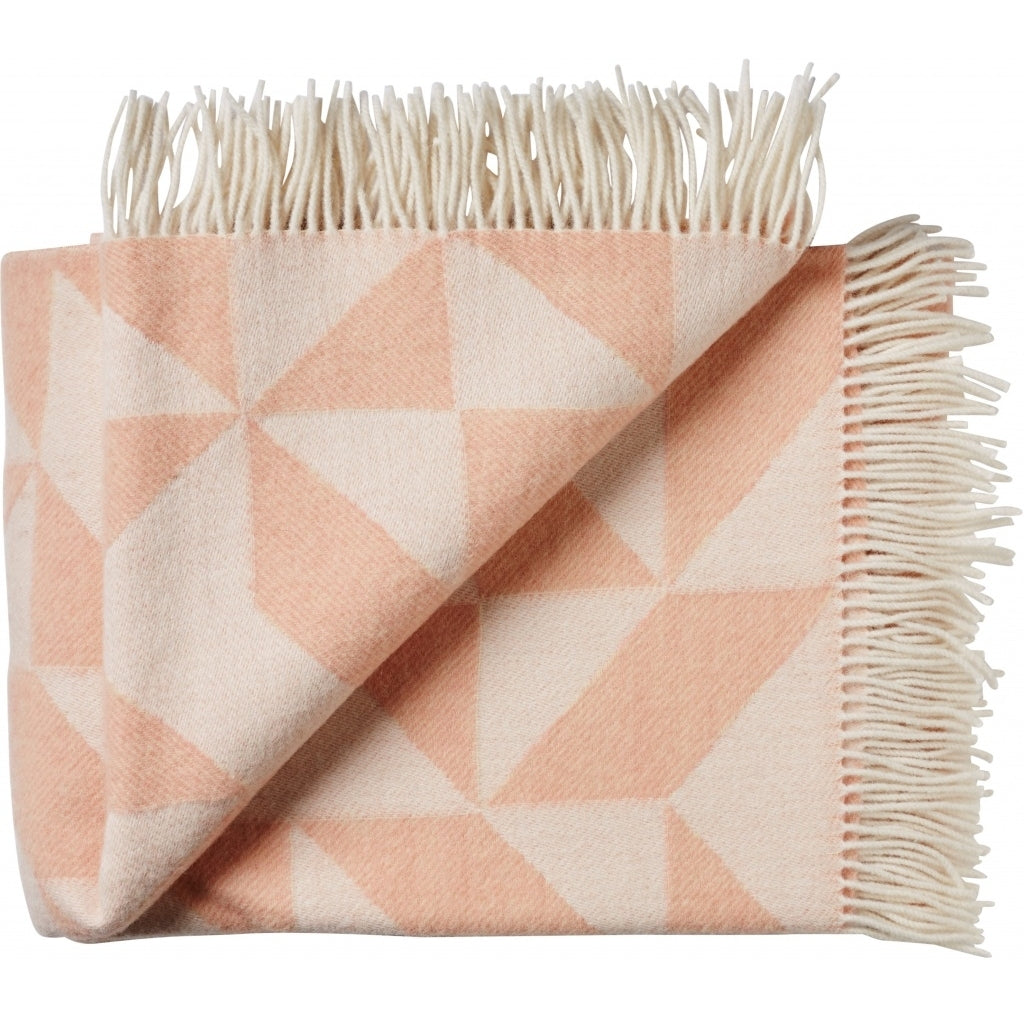 Silkeborg Uldspinderi ApS Twist a Twill 130x190 cm Throw 1163 Rose