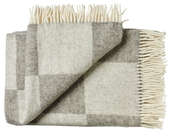 Silkeborg Uldspinderi ApS Ærø 85x130 cm Throw 00110 Soft Nordic Grey