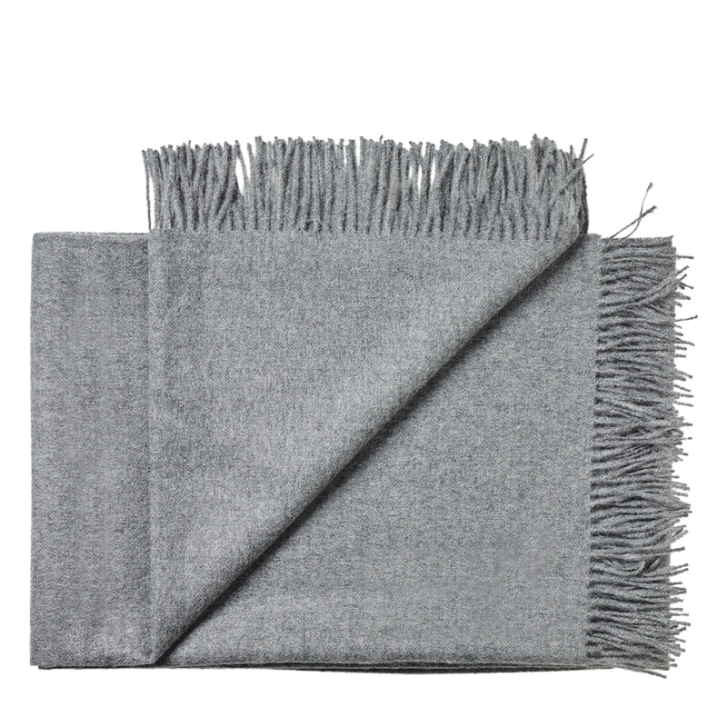 Silkeborg Uldspinderi ApS Arequipa 130x200 cm Throw 00435 Medium Grey