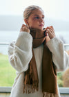Silkeborg Uldspinderi ApS Arequipa 60x200 cm Scarf 00205 Camel Brown
